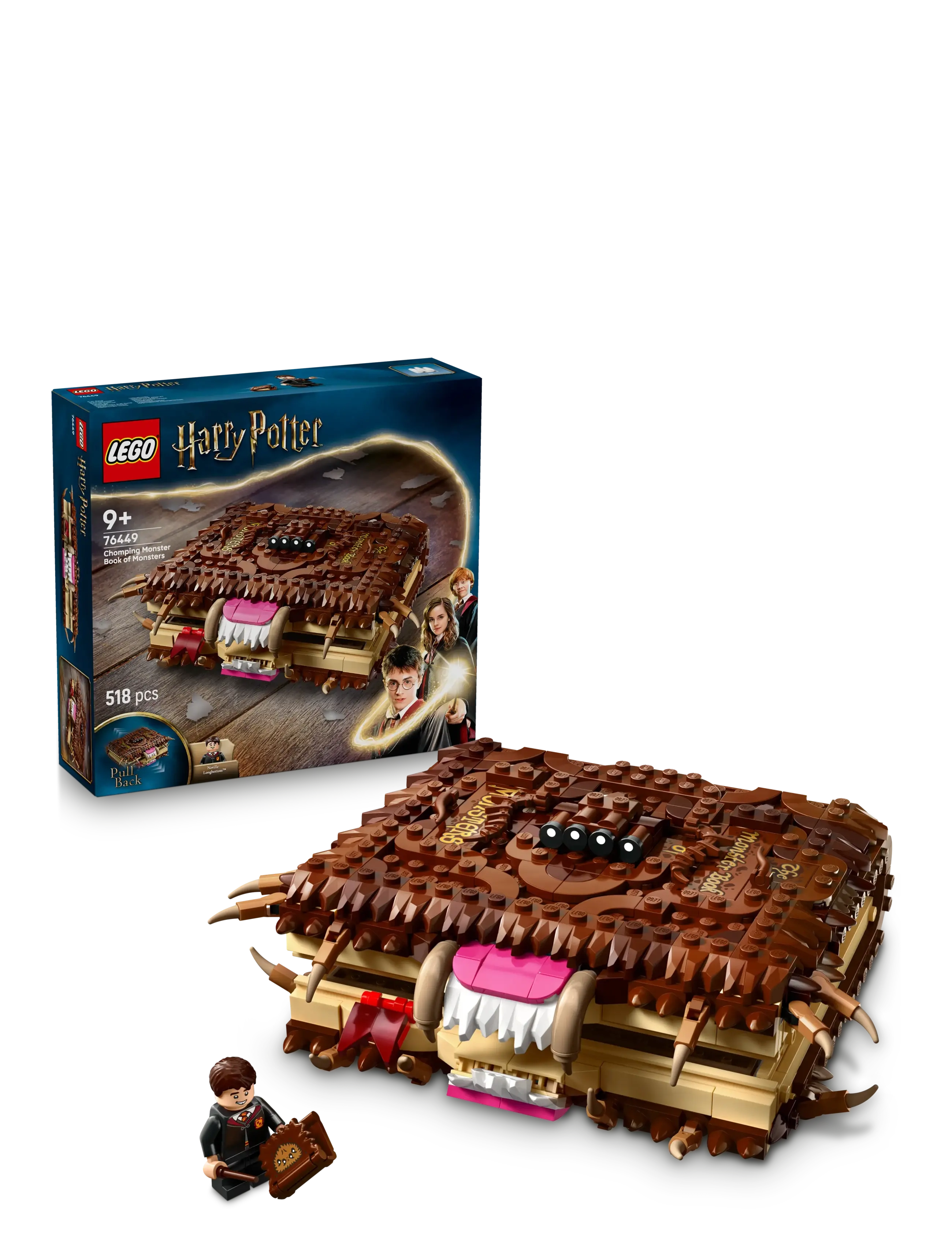 LEGO Bidende Store Monsterbog 76449 Patterned - One Size - Kinder