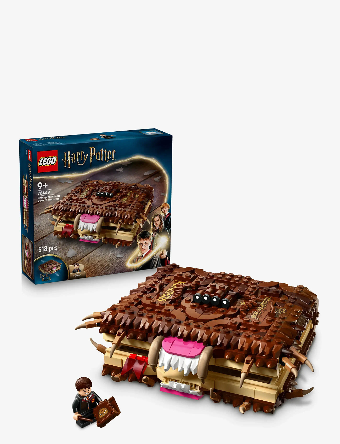 LEGO - Harry Chomping Monster Book of Monsters, Wizard Toy 76449 - multi - 0