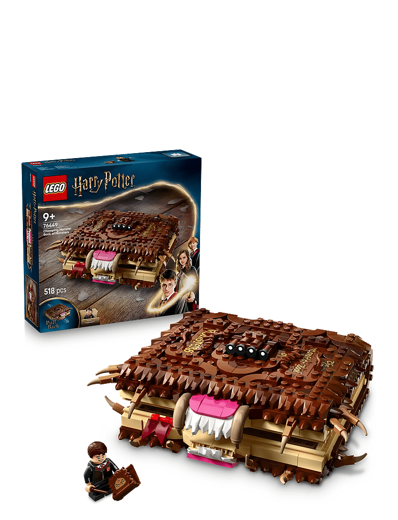 LEGO - Harry Chomping Monster Book of Monsters, Wizard Toy 76449 - multi - 0