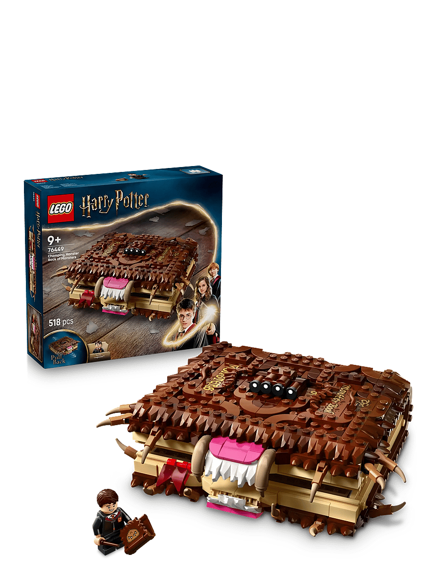 LEGO - Harry Chomping Monster Book of Monsters, Wizard Toy 76449 - lego harry potter™ - multi - 0