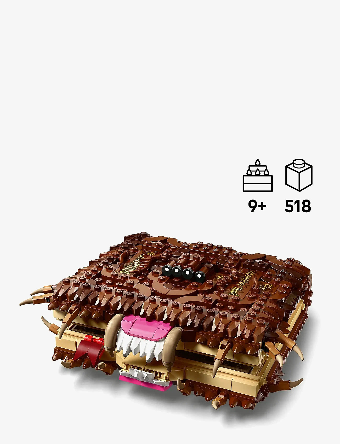 LEGO - Harry Chomping Monster Book of Monsters, Wizard Toy 76449 - multi - 1
