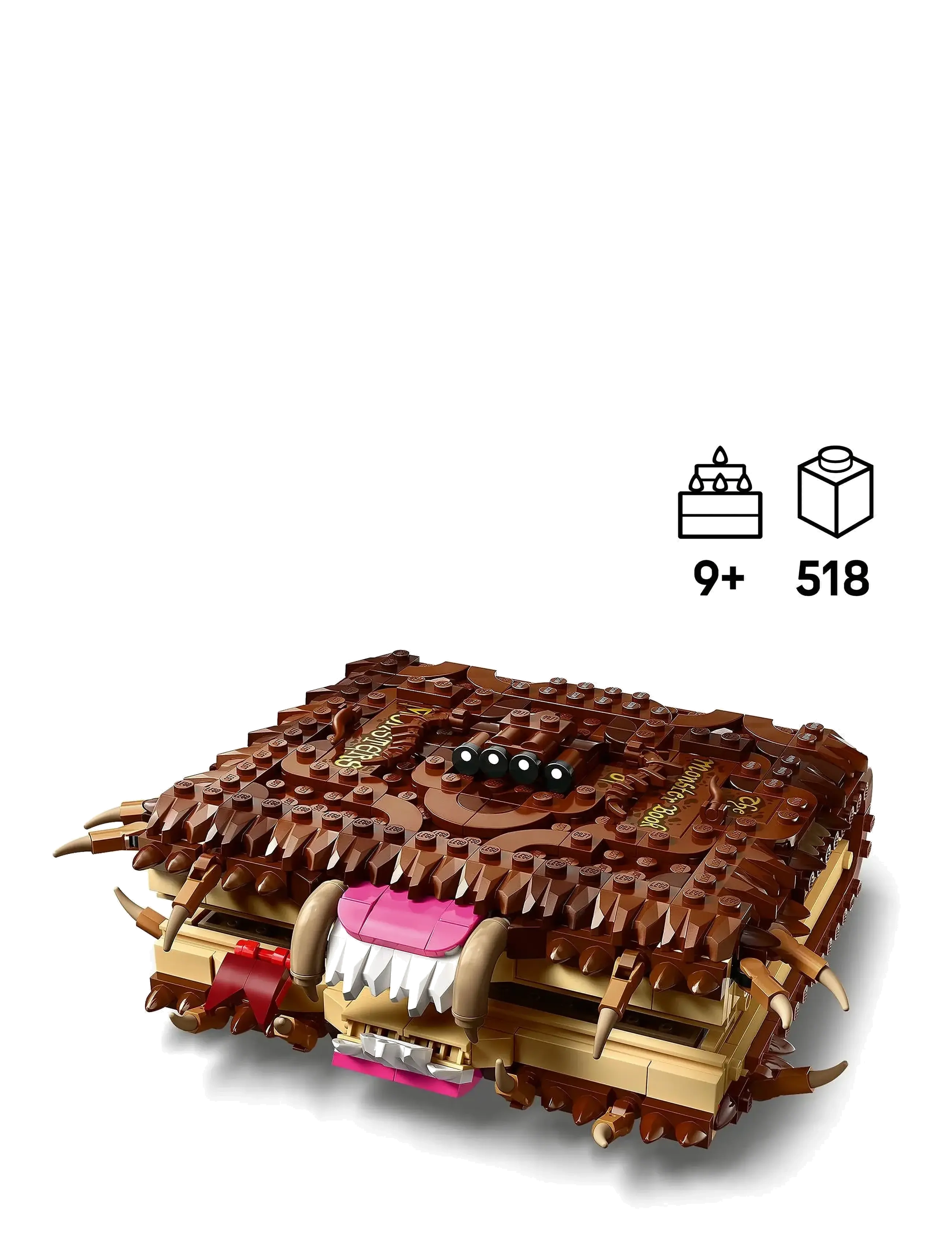 LEGO - Den glefsende Monsterboka om monstre 76449 - lego harry potter™ - multi - 1