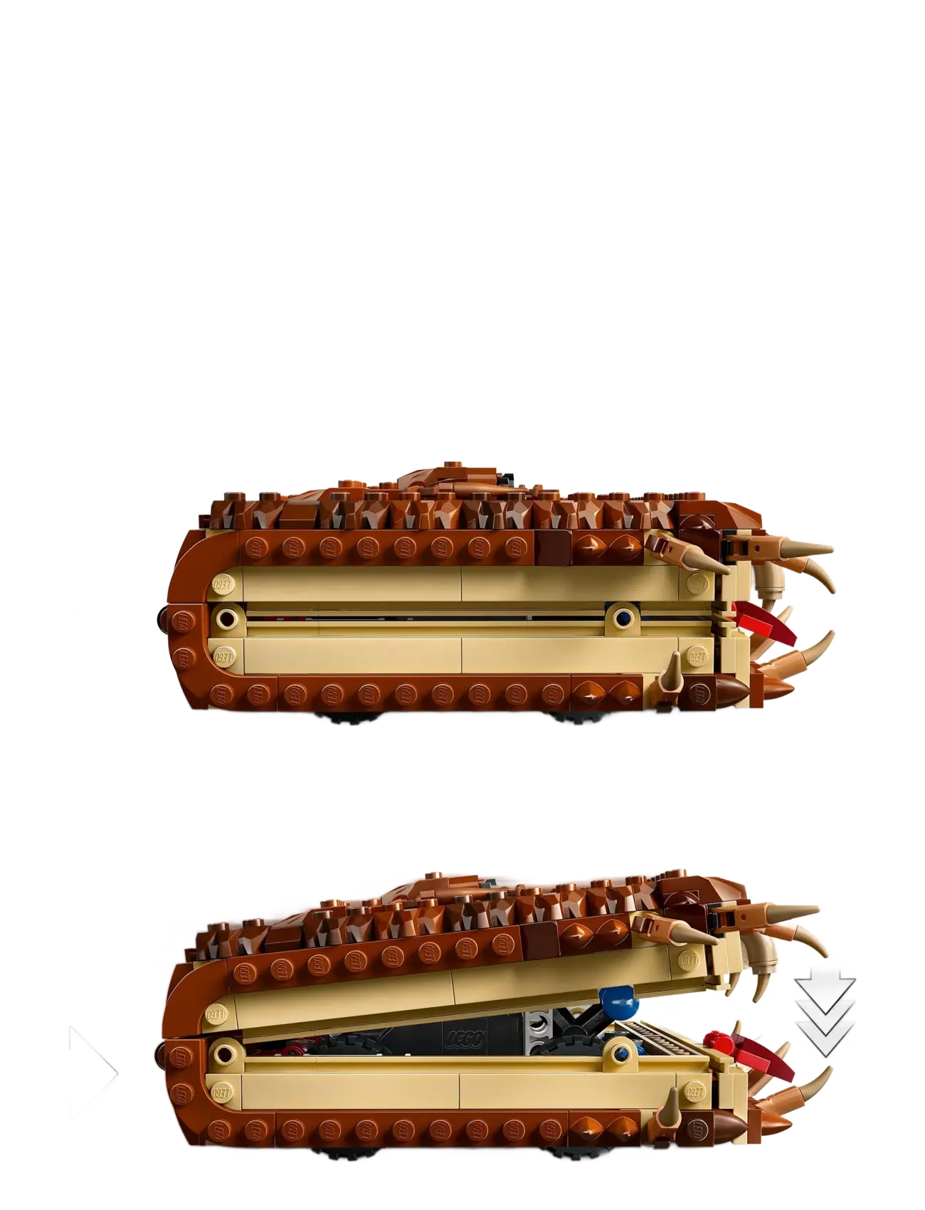 LEGO - Den glefsende Monsterboka om monstre 76449 - lego harry potter™ - multi - 4