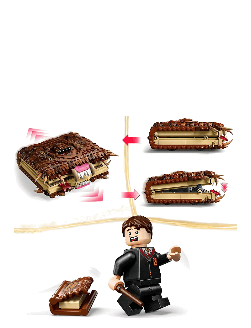 LEGO - Harry Chomping Monster Book of Monsters, Wizard Toy 76449 - multi - 5