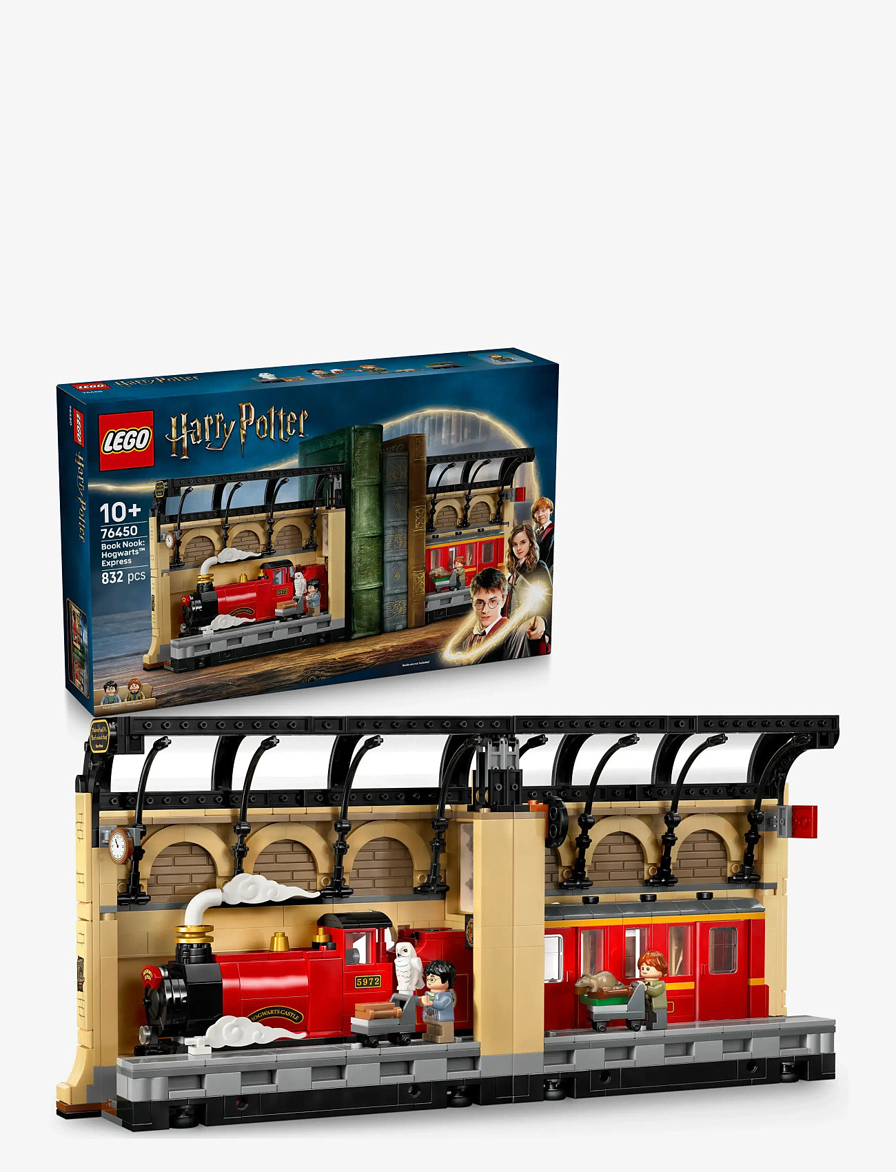 LEGO - Harry Book Nook: Express, Magical Toy 76450 - lego harry potter™ - multi - 0