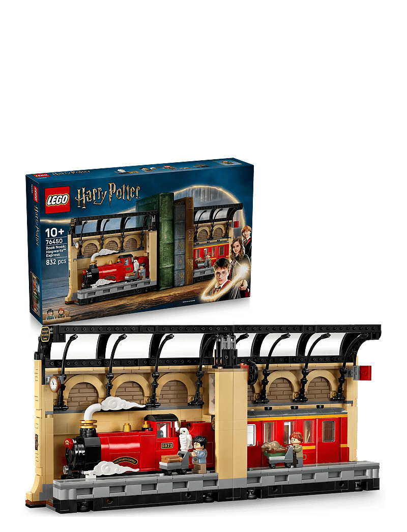 LEGO - Harry Book Nook: Express, Magical Toy 76450 - lego harry potter™ - multi - 0
