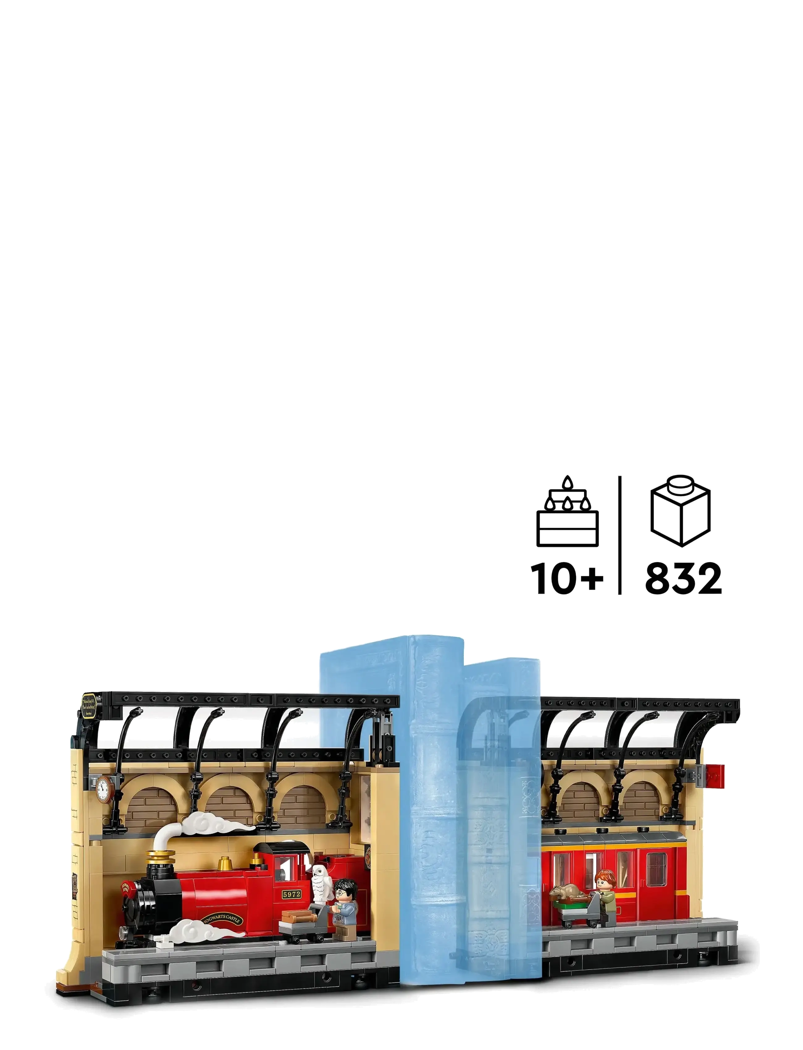 LEGO - Harry Book Nook: Express, Magical Toy 76450 - lego harry potter™ - multi - 1