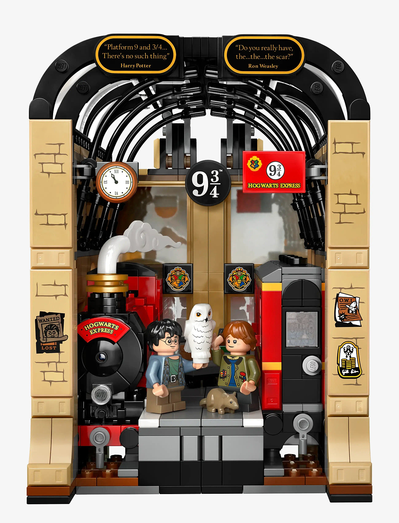 LEGO - Harry Book Nook: Express, Magical Toy 76450 - lego harry potter™ - multi - 2