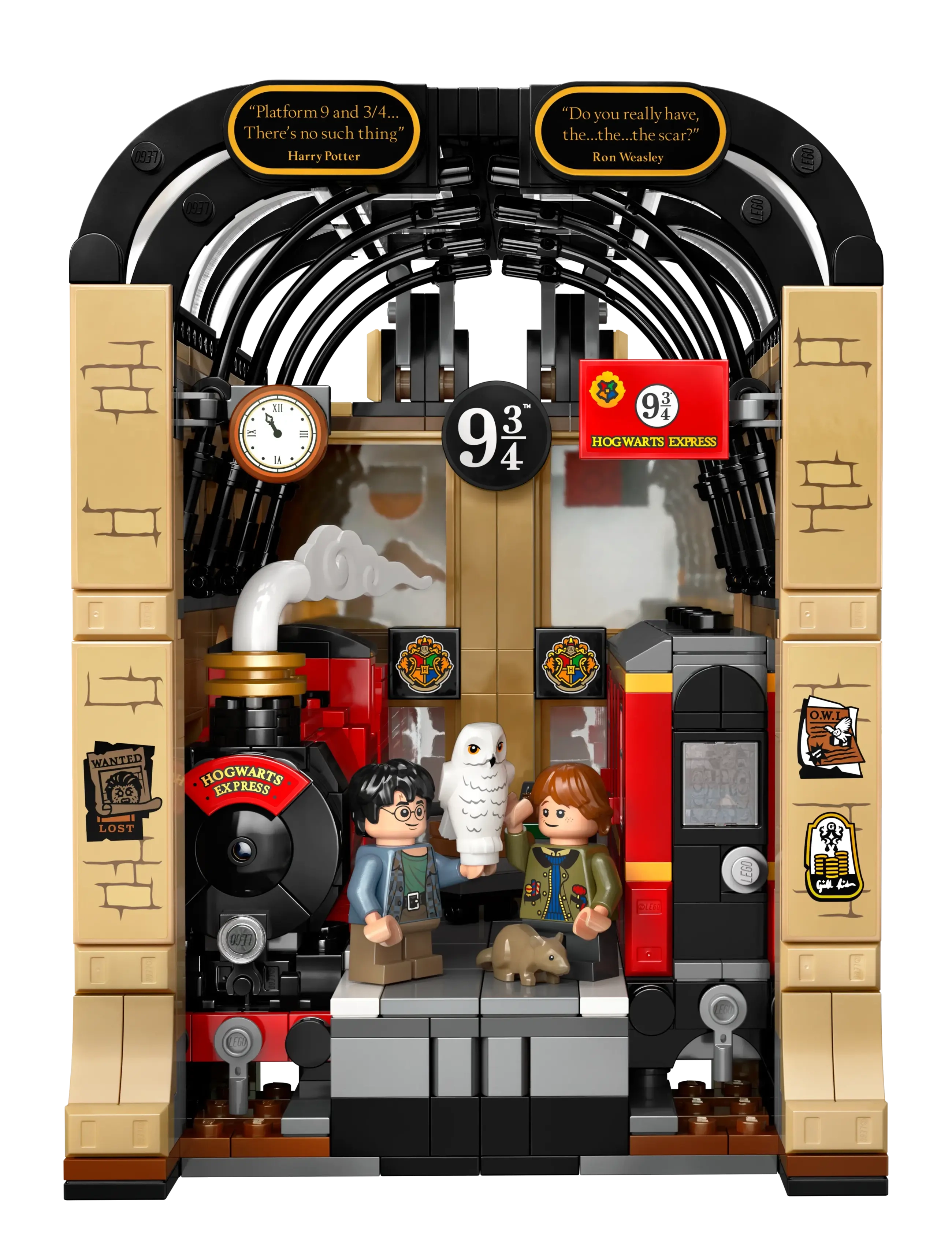 LEGO - Harry Book Nook: Express, Magical Toy 76450 - lego harry potter™ - multi - 2