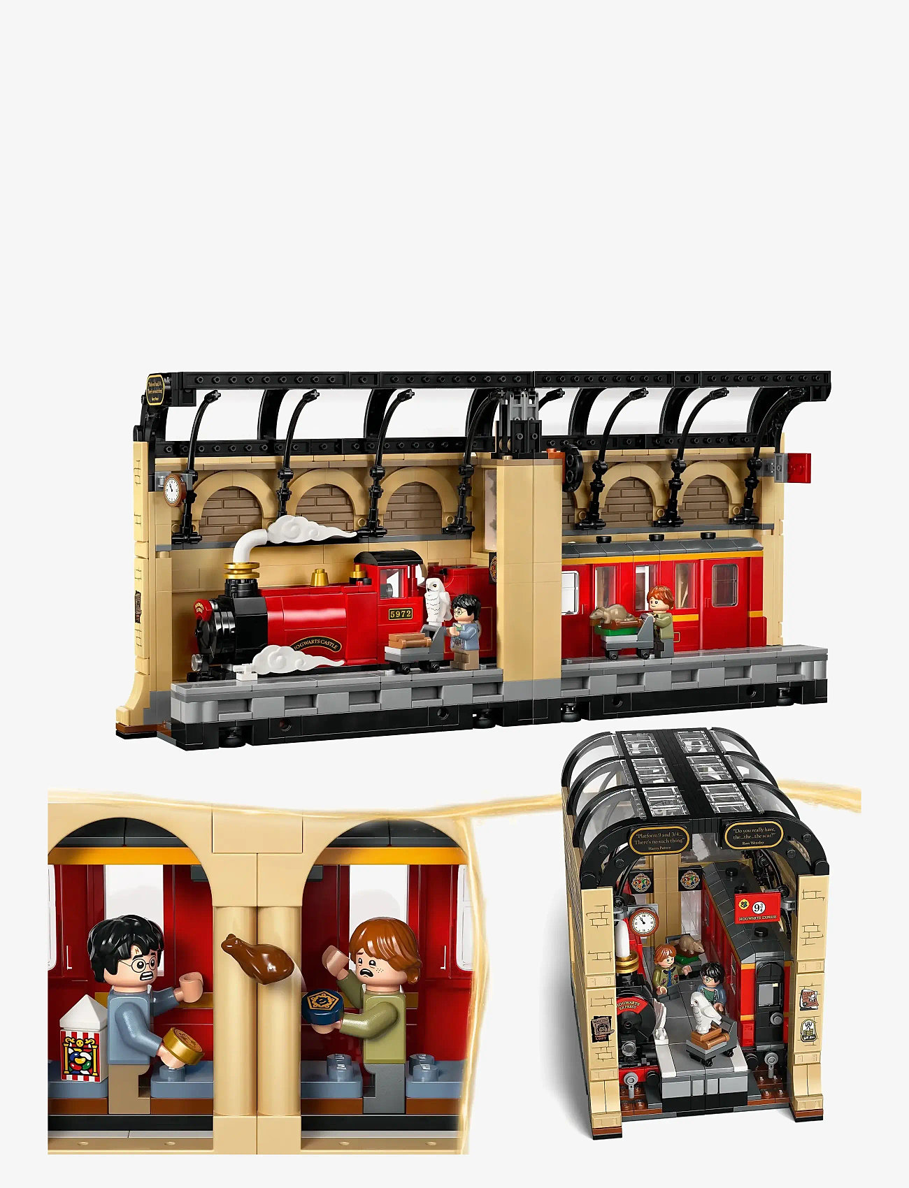 LEGO - Harry Book Nook: Express, Magical Toy 76450 - lego harry potter™ - multi - 3