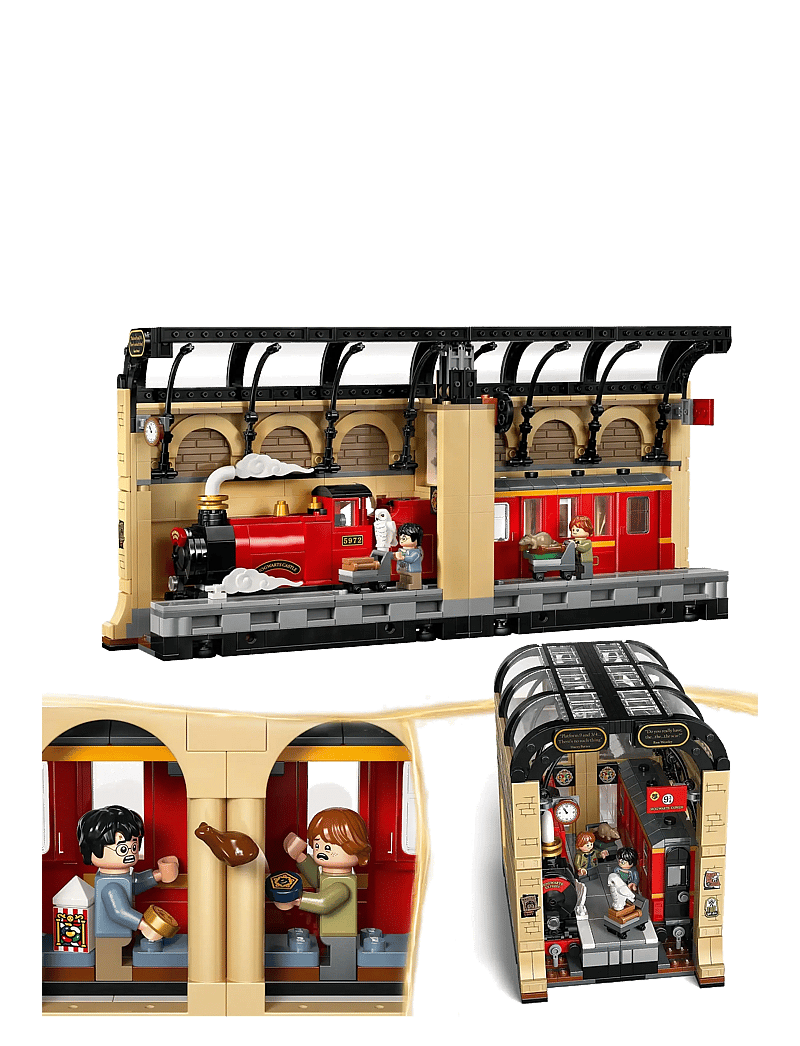 LEGO - Harry Book Nook: Express, Magical Toy 76450 - lego harry potter™ - multi - 3