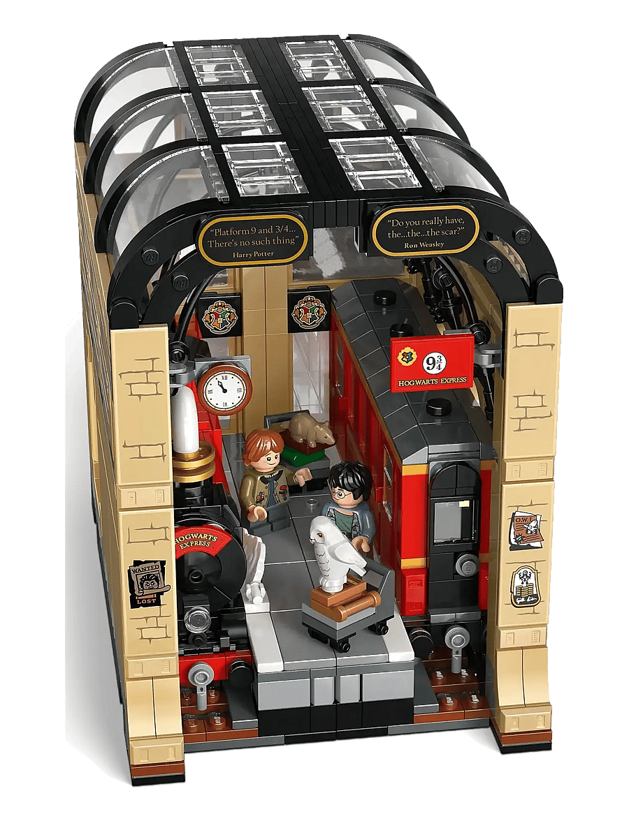 LEGO - Harry Book Nook: Express, Magical Toy 76450 - lego harry potter™ - multi - 5