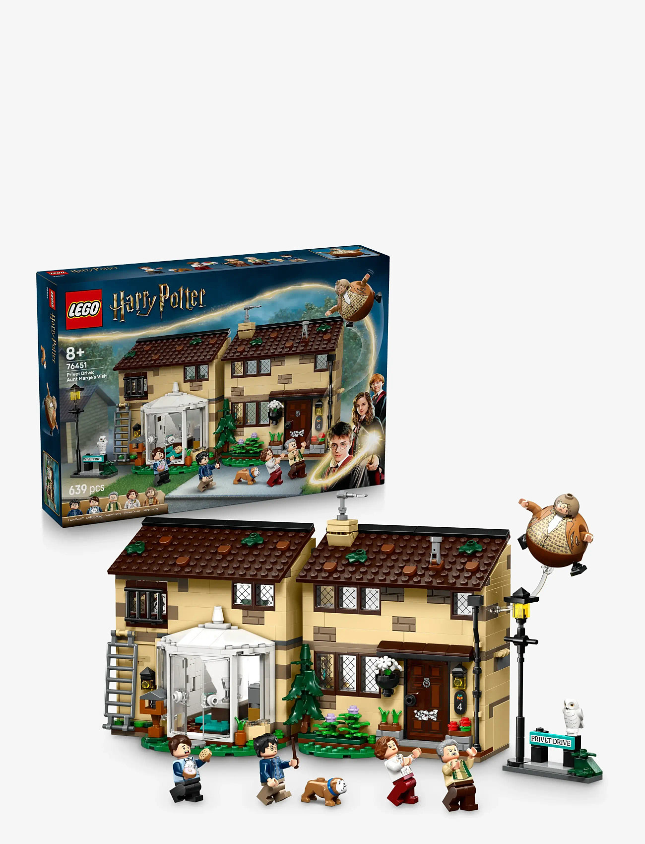 LEGO - Harry Privet Drive: Aunt Marge’s Visit, Buildable House 76451 - lego harry potter™ - multi - 0