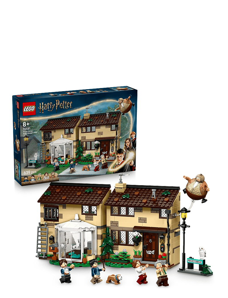LEGO - Harry Privet Drive: Aunt Marge’s Visit, Buildable House 76451 - lego harry potter™ - multi - 0