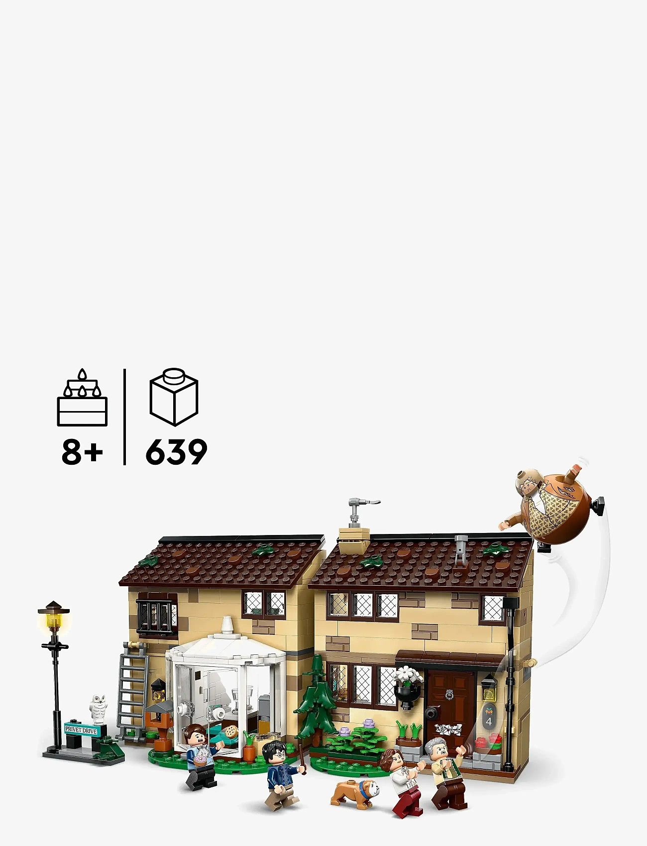 LEGO - Harry Privet Drive: Aunt Marge’s Visit, Buildable House 76451 - lego harry potter™ - multi - 1