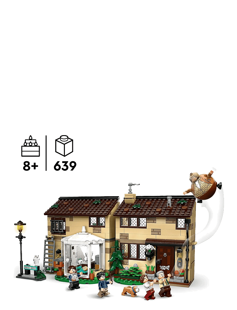 LEGO - Harry Privet Drive: Aunt Marge’s Visit, Buildable House 76451 - lego harry potter™ - multi - 1