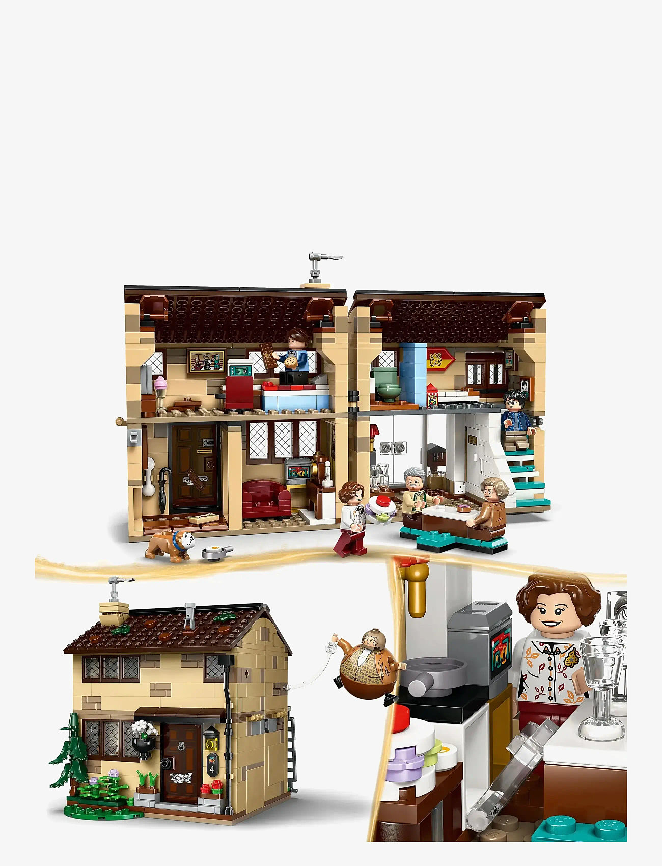 LEGO - Harry Privet Drive: Aunt Marge’s Visit, Buildable House 76451 - lego harry potter™ - multi - 3
