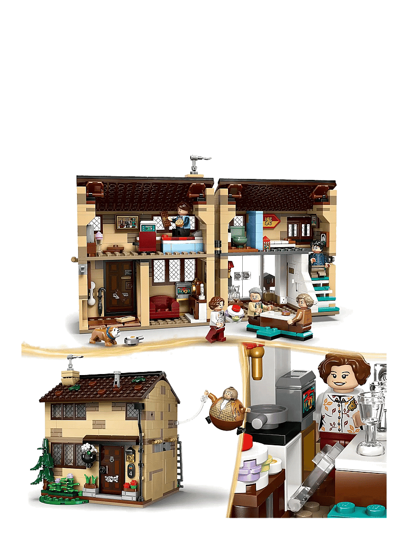 LEGO - Harry Privet Drive: Aunt Marge’s Visit, Buildable House 76451 - lego harry potter™ - multi - 3