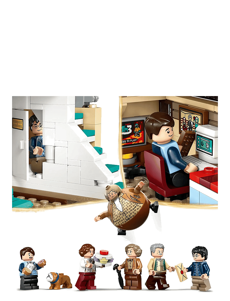 LEGO - Harry Privet Drive: Aunt Marge’s Visit, Buildable House 76451 - lego harry potter™ - multi - 4