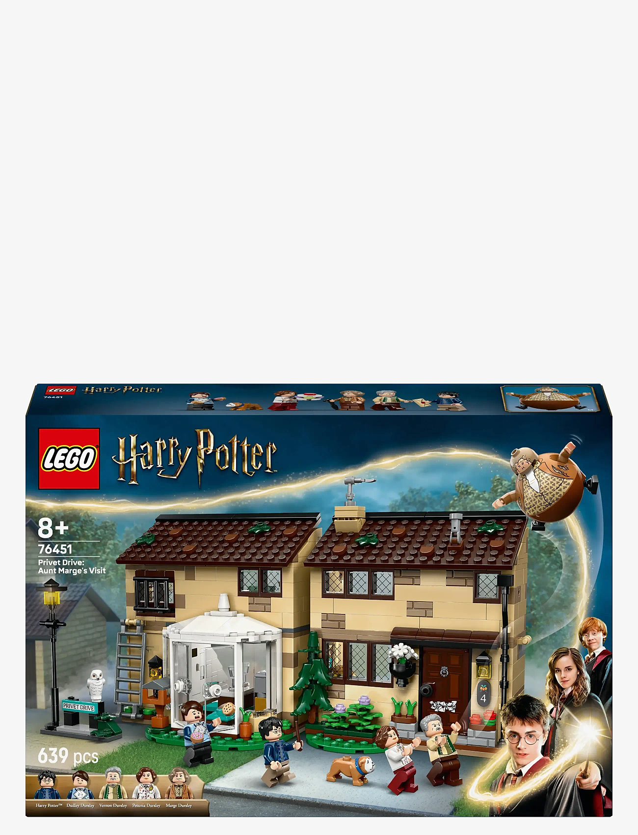 LEGO - Harry Privet Drive: Aunt Marge’s Visit, Buildable House 76451 - lego harry potter™ - multi - 5