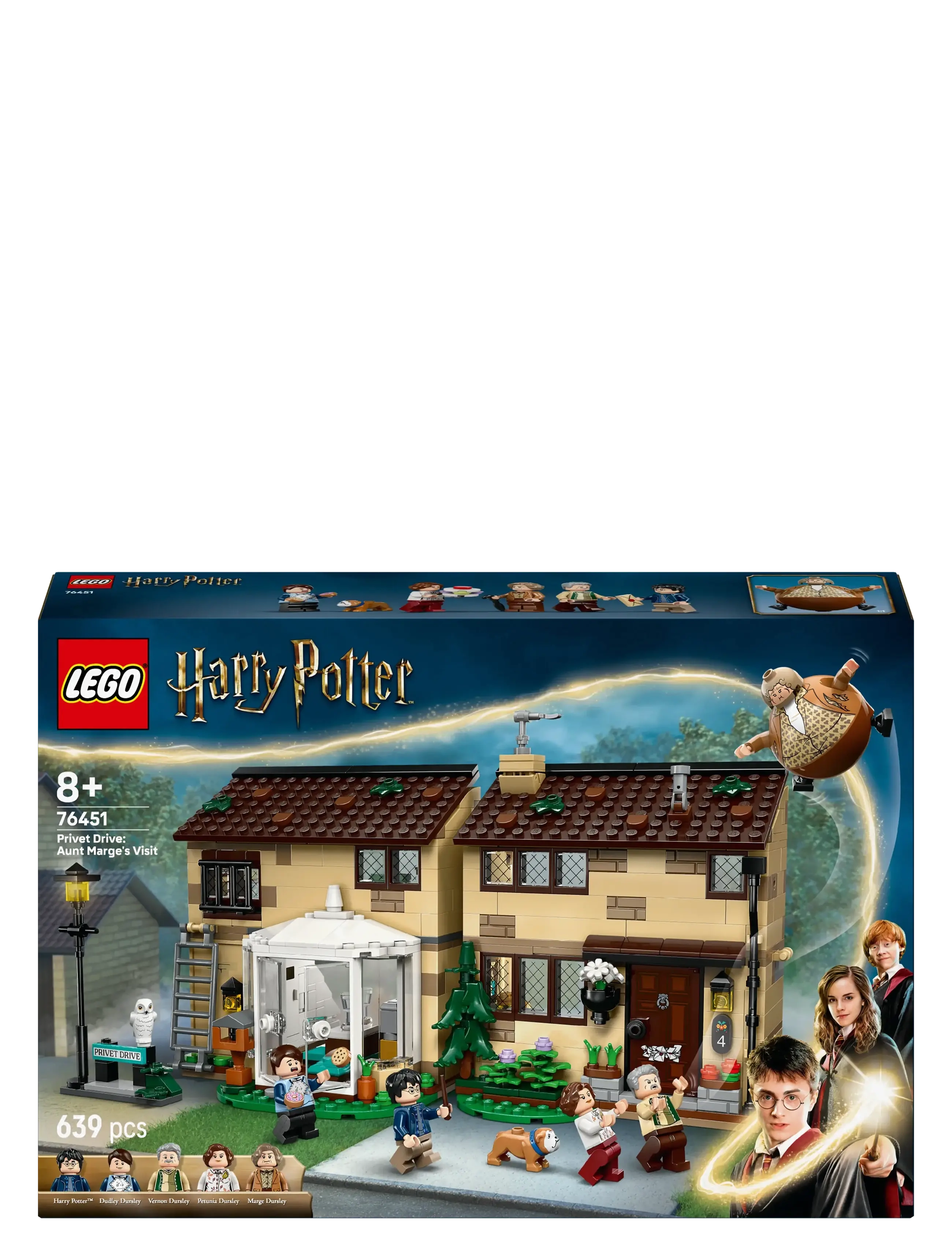 LEGO - Harry Privet Drive: Aunt Marge’s Visit, Buildable House 76451 - lego harry potter™ - multi - 5