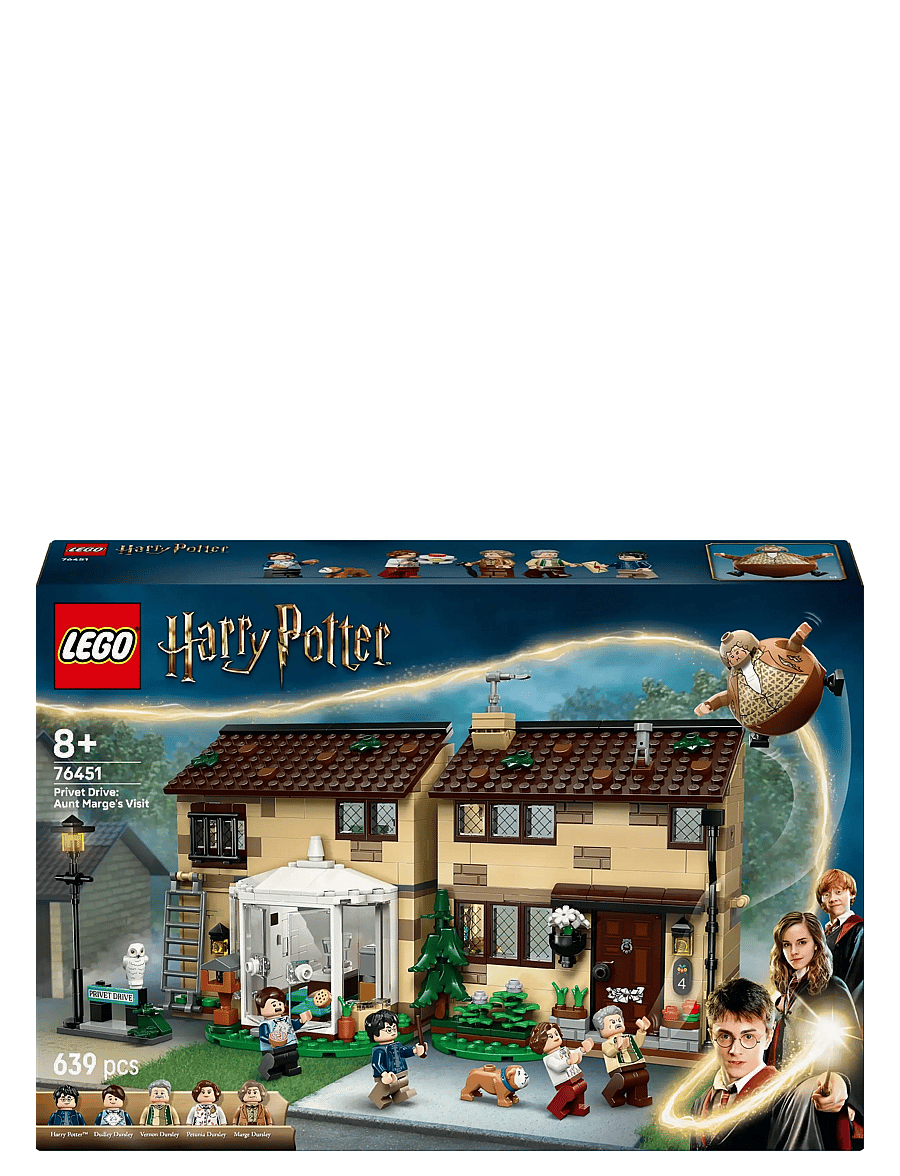 LEGO - Harry Privet Drive: Aunt Marge’s Visit, Buildable House 76451 - lego harry potter™ - multi - 5