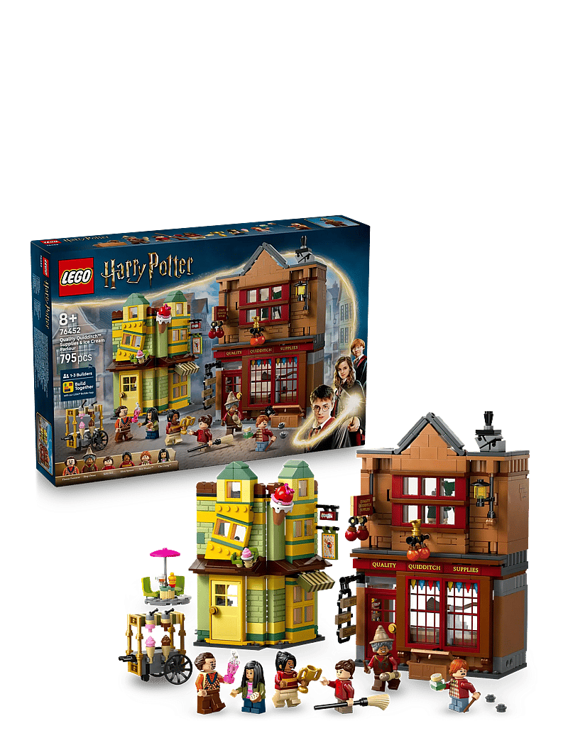 LEGO - Harry Quality Supplies & Ice Cream Parlour Set 76452 - lego harry potter™ - multi - 0
