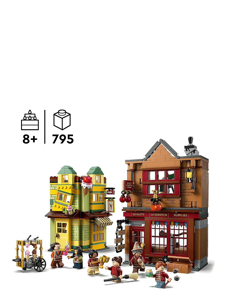 LEGO - Harry Quality Supplies & Ice Cream Parlour Set 76452 - lego harry potter™ - multi - 1