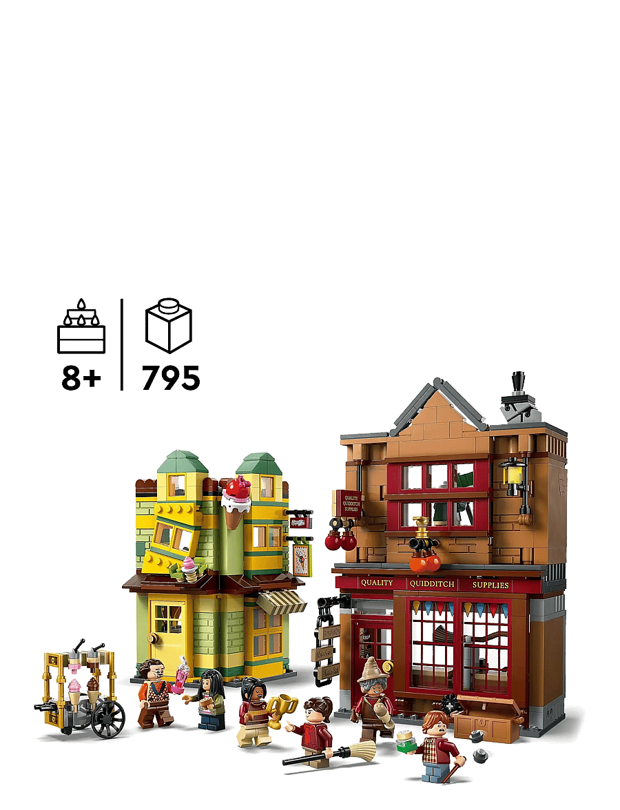 LEGO - Harry Quality Supplies & Ice Cream Parlour Set 76452 - lego harry potter™ - multi - 1