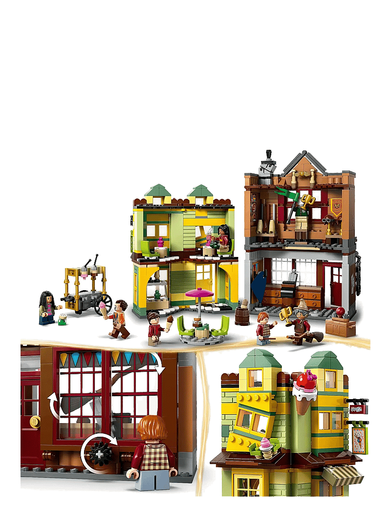 LEGO - Harry Quality Supplies & Ice Cream Parlour Set 76452 - lego harry potter™ - multi - 4