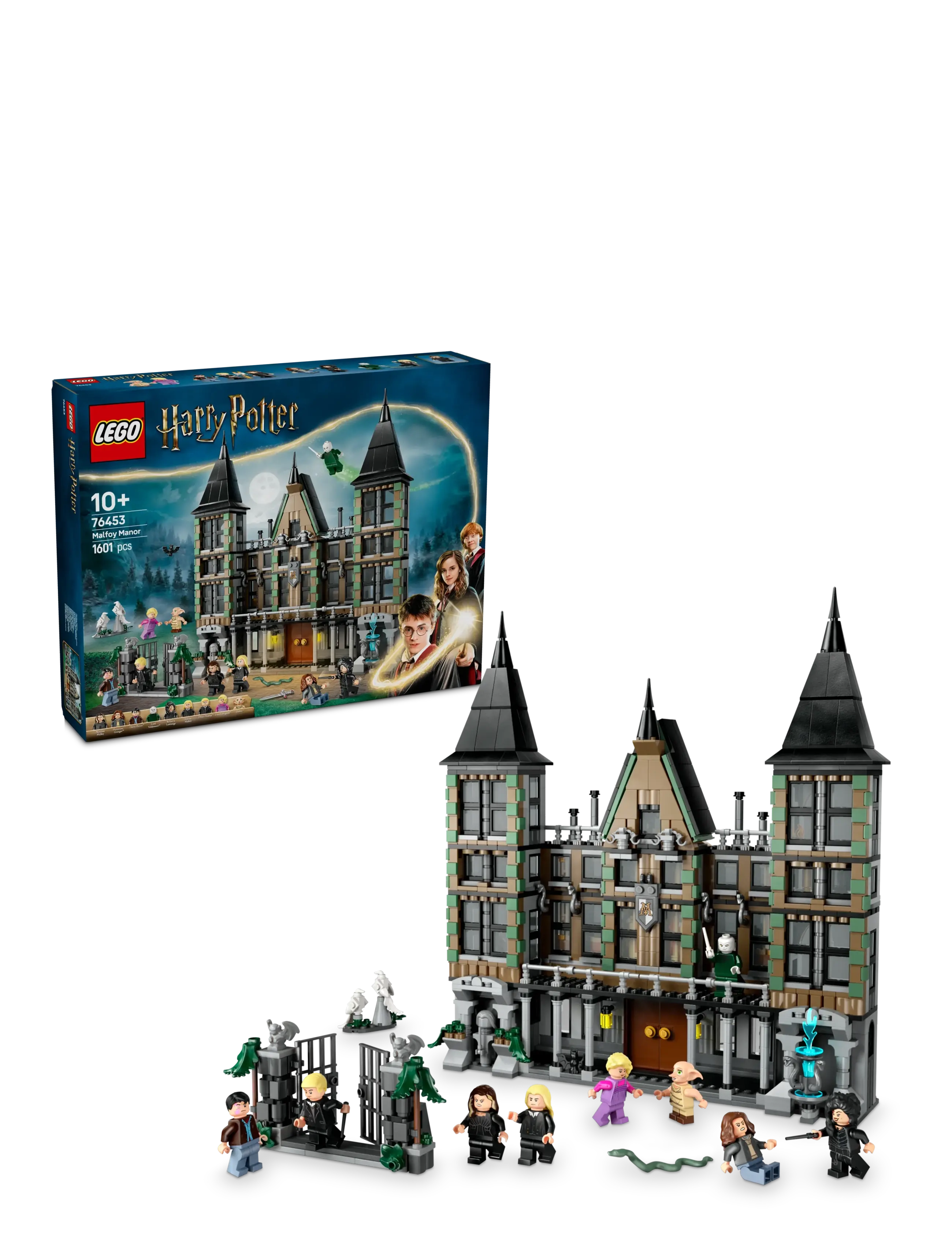 LEGO Malfoy-Familiens Herregård 76453, One Size, Lego Spielzeug, Mehrfarbig/gemustert - harry Potter, Kinder