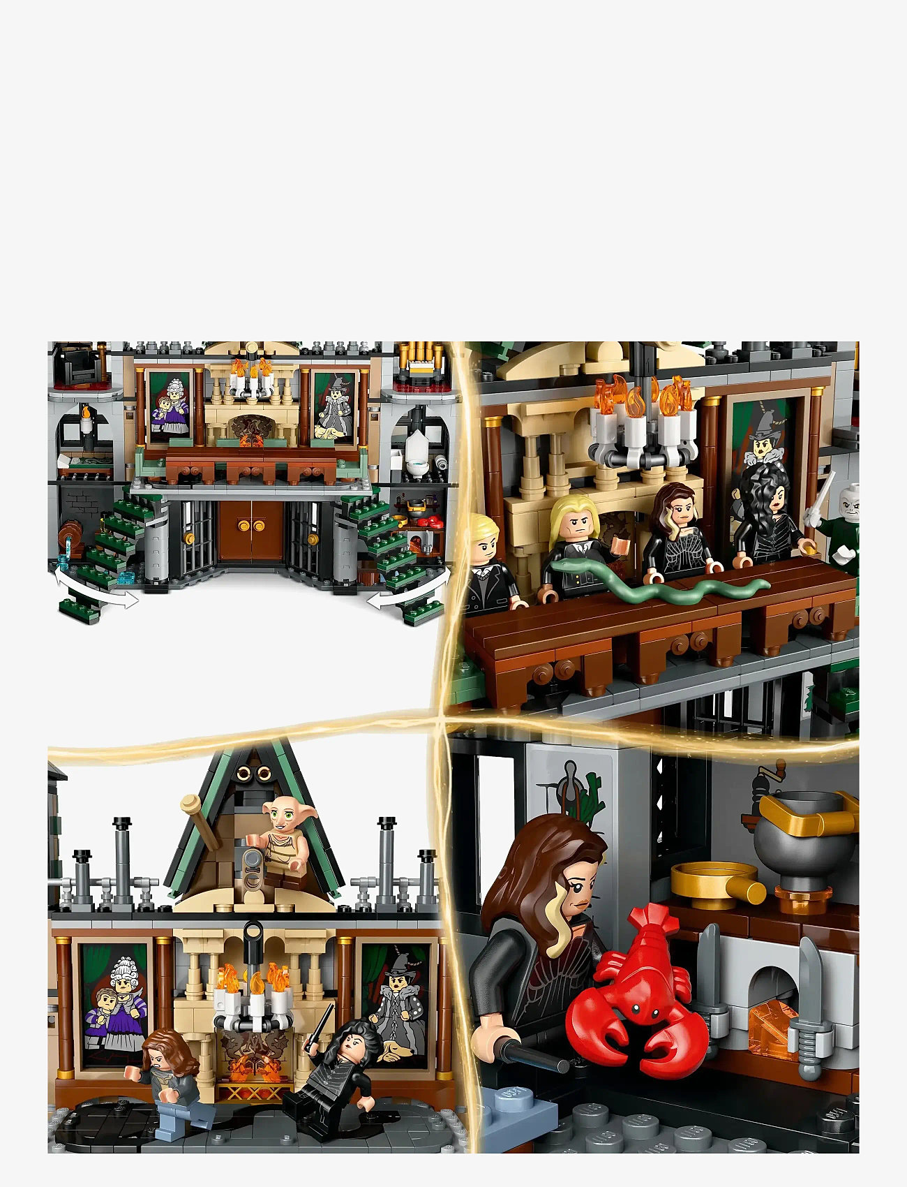 LEGO - Harry Malfoy Manor, Wizard Toy Building Set 76453 - lego® harry potter™ - multi - 5