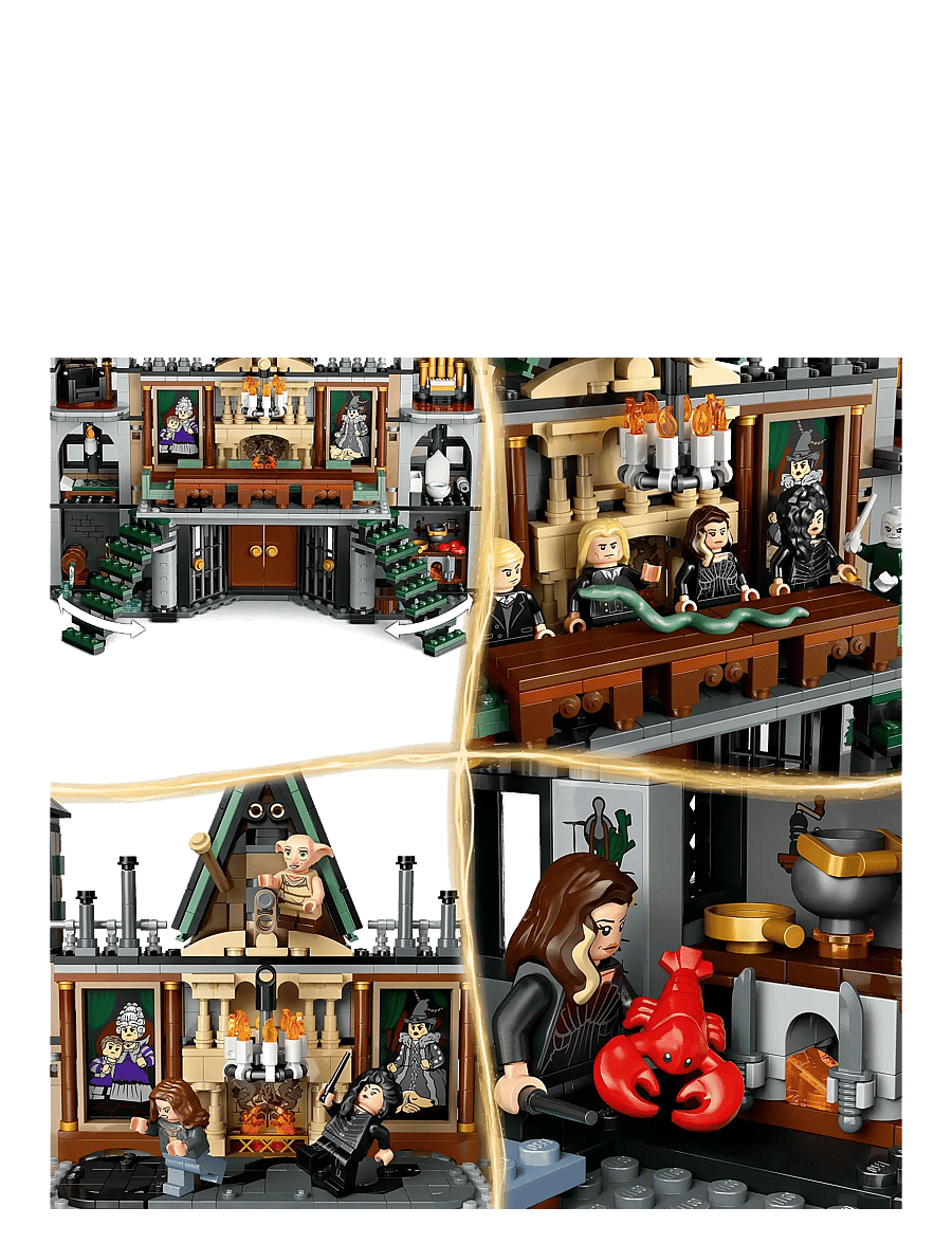 LEGO - Harry Malfoy Manor, Wizard Toy Building Set 76453 - lego® harry potter™ - multi - 5