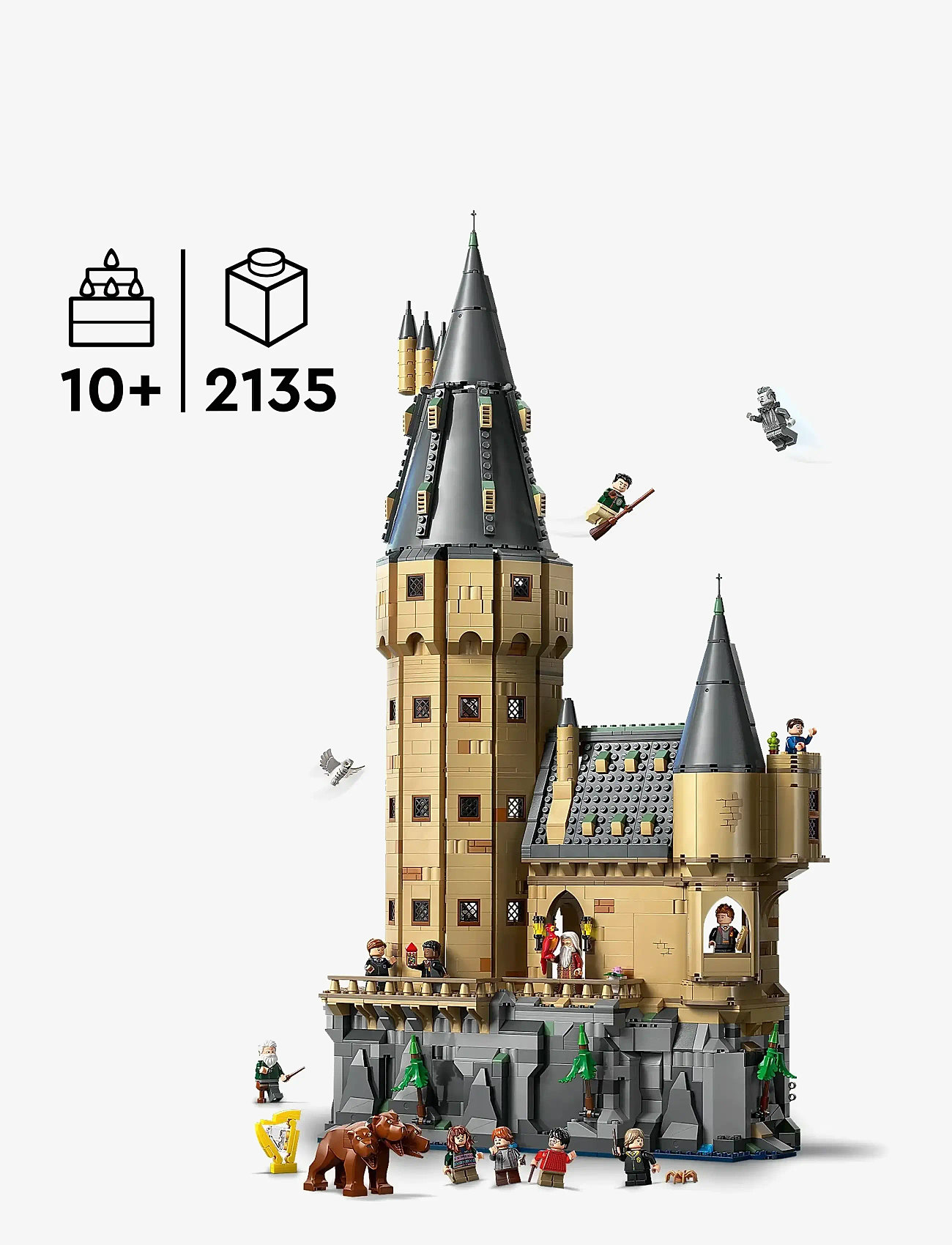 LEGO - Tylypahkan linna: Päärakennuksen torni 76454 - lego harry potter™ - multi - 1