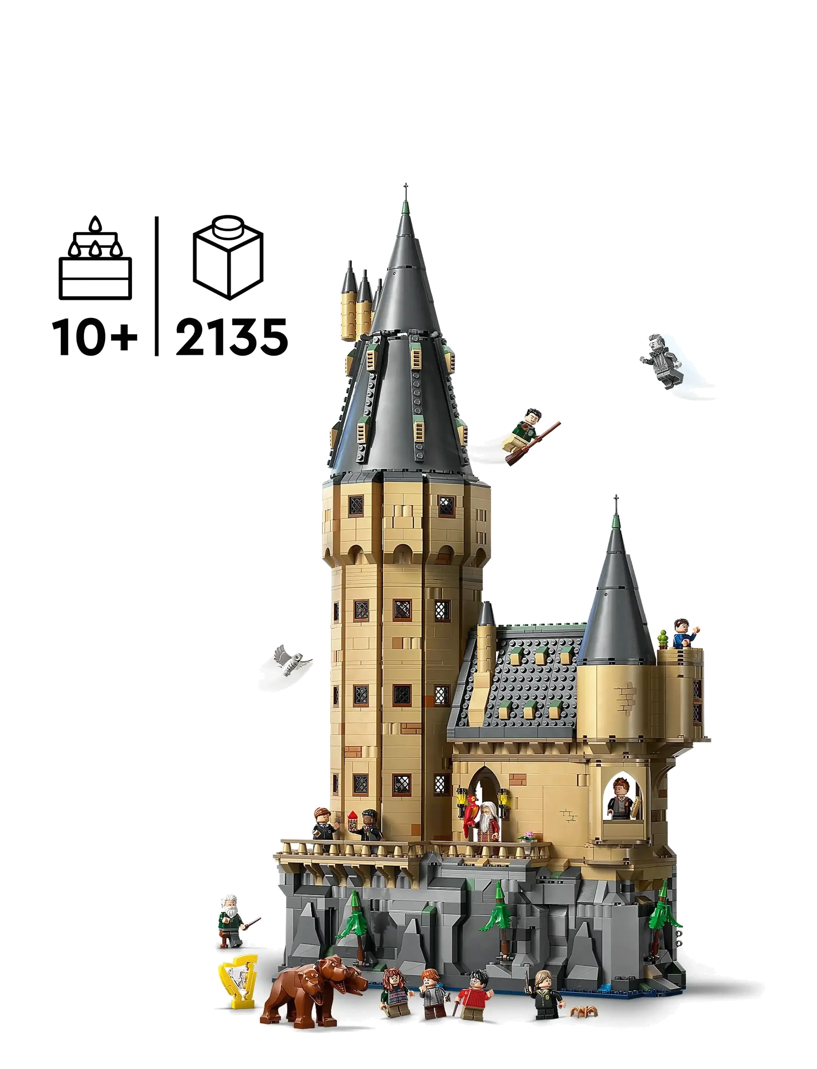 LEGO - Harry Castle: The Main Tower Set, Wizard Gift 76454 - lego harry potter™ - multi - 1