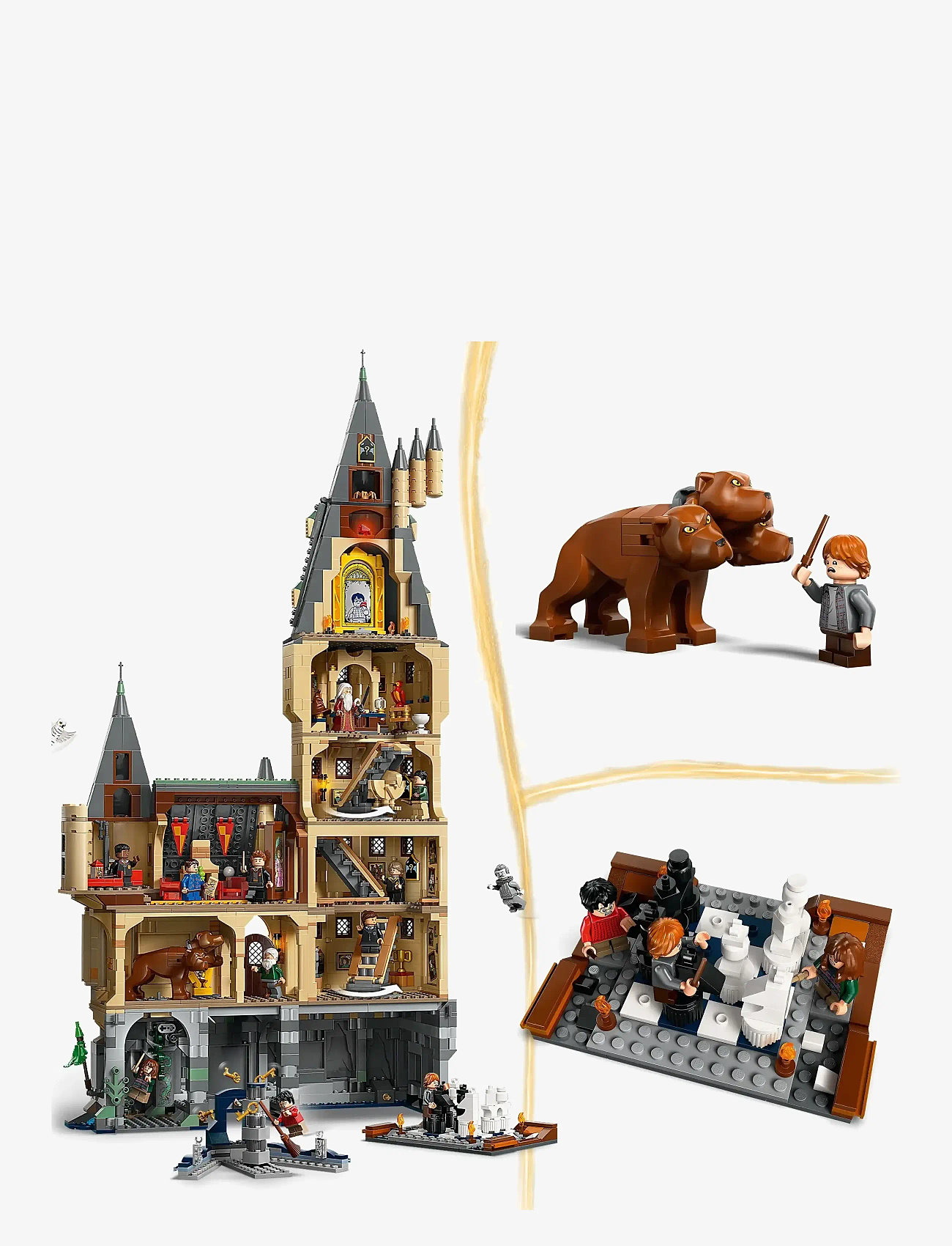 LEGO - Tylypahkan linna: Päärakennuksen torni 76454 - lego harry potter™ - multi - 3