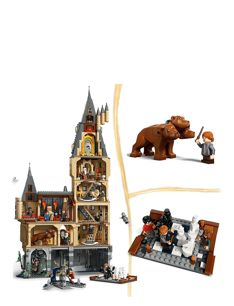 LEGO - Harry Castle: The Main Tower Set, Wizard Gift 76454 - lego harry potter™ - multi - 3