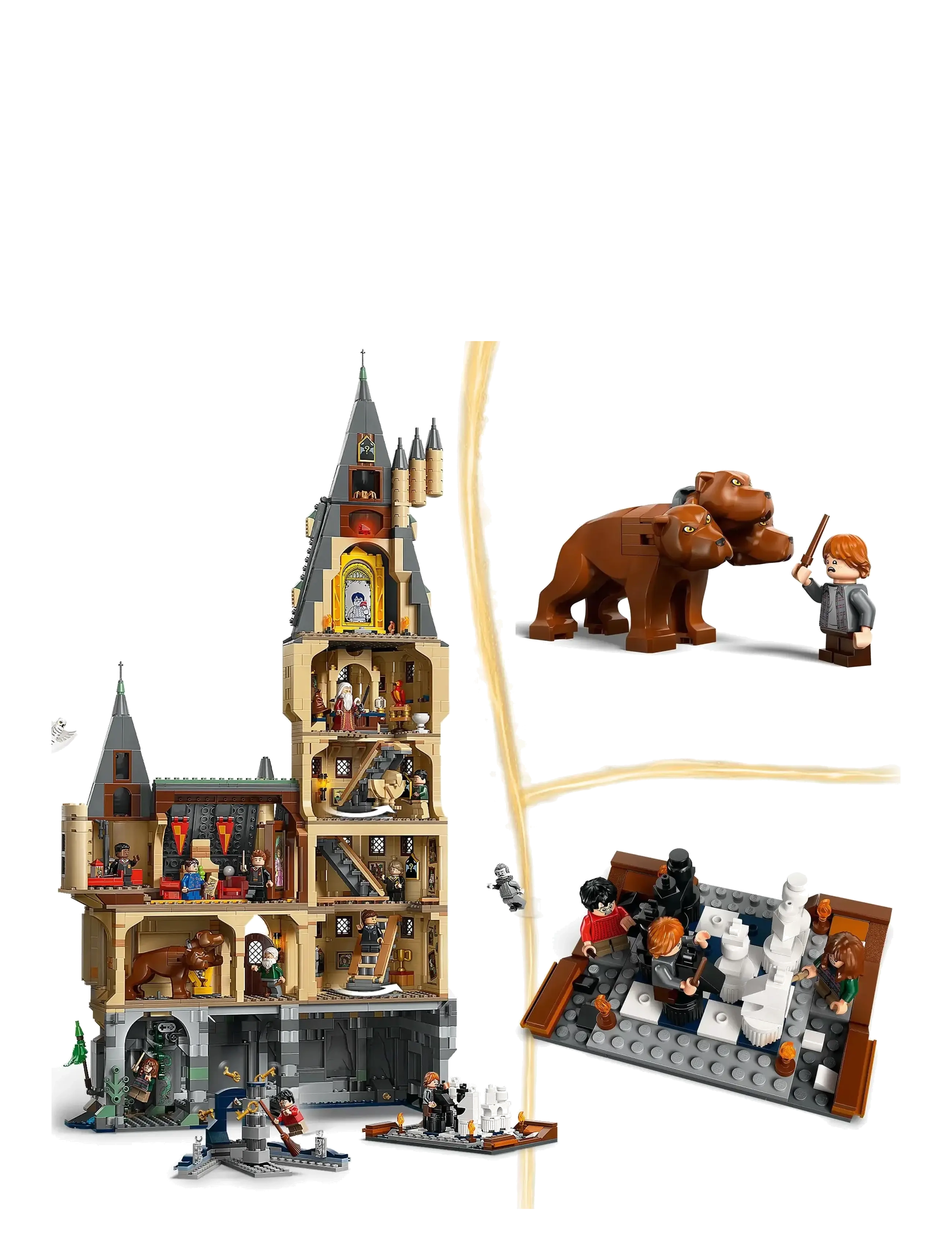 LEGO - Harry Castle: The Main Tower Set, Wizard Gift 76454 - lego harry potter™ - multi - 3