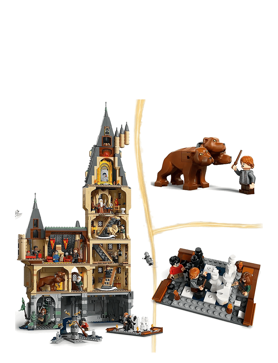 LEGO - Harry Castle: The Main Tower Set, Wizard Gift 76454 - lego harry potter™ - multi - 3