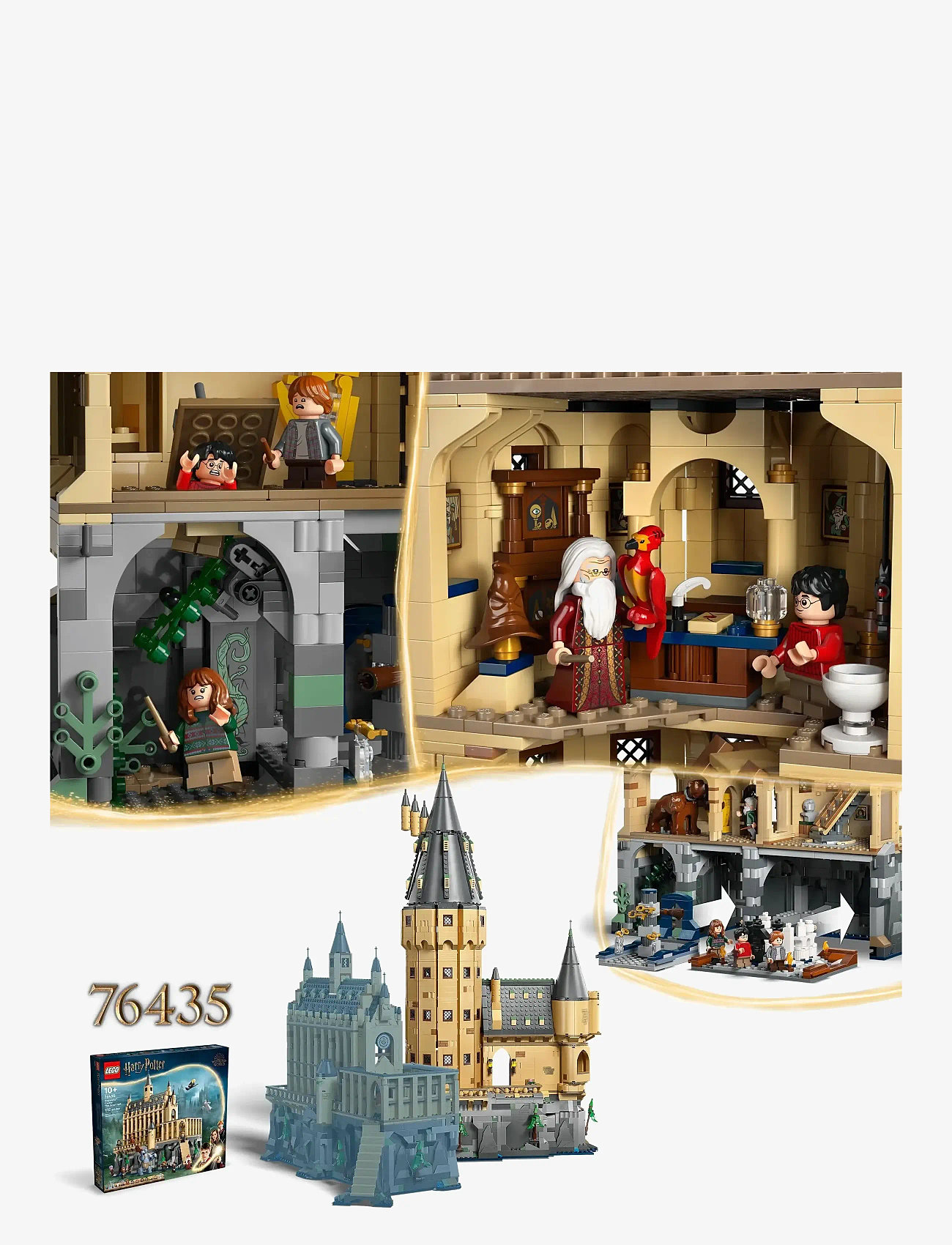 LEGO - Tylypahkan linna: Päärakennuksen torni 76454 - lego harry potter™ - multi - 4