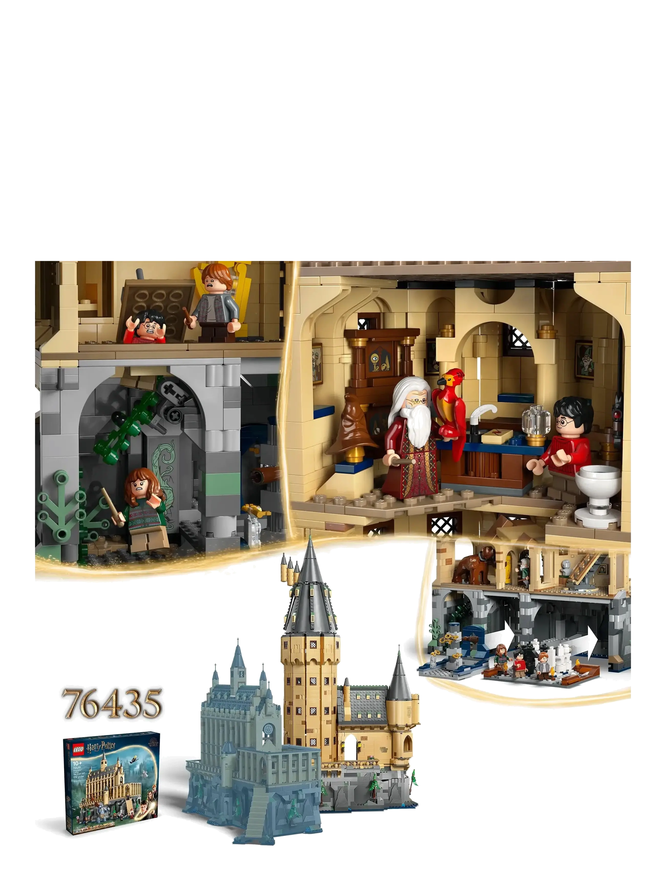 LEGO - Harry Castle: The Main Tower Set, Wizard Gift 76454 - lego harry potter™ - multi - 4