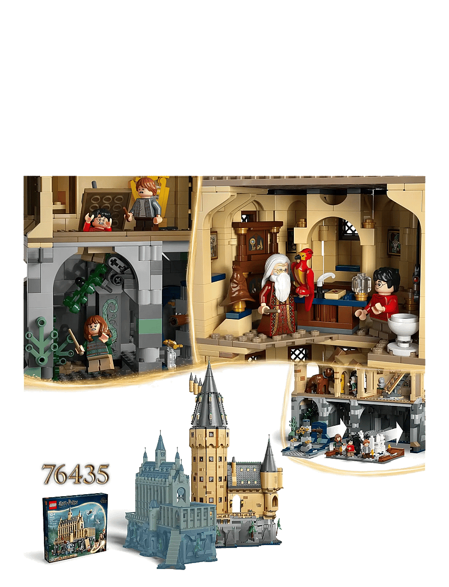 LEGO - Harry Castle: The Main Tower Set, Wizard Gift 76454 - lego harry potter™ - multi - 4