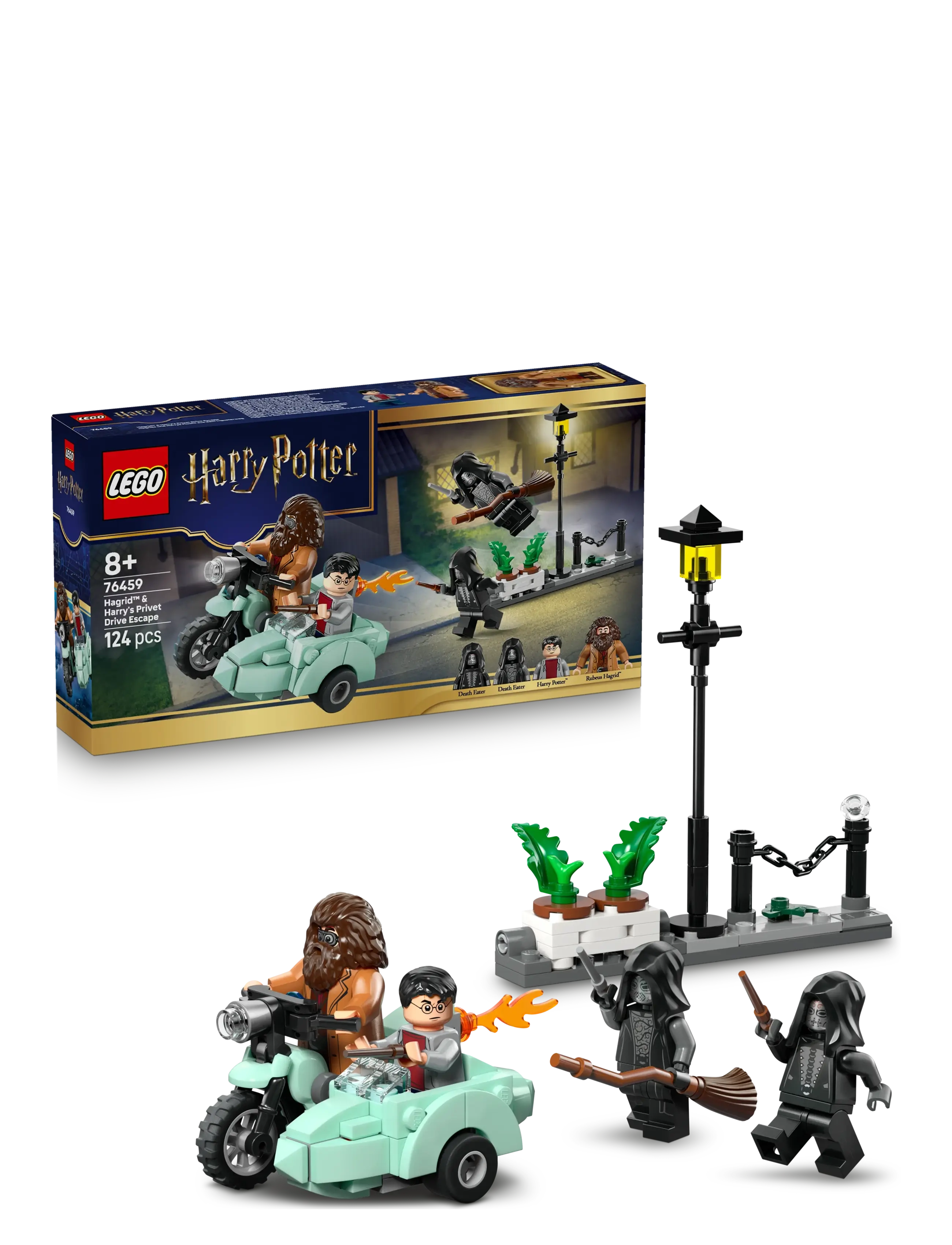 LEGO Hagrid Og Harrys Flugt Fra Ligustervænget 76459, One Size, Lego Spielzeug, Schwarz - harry Potter, Kinder