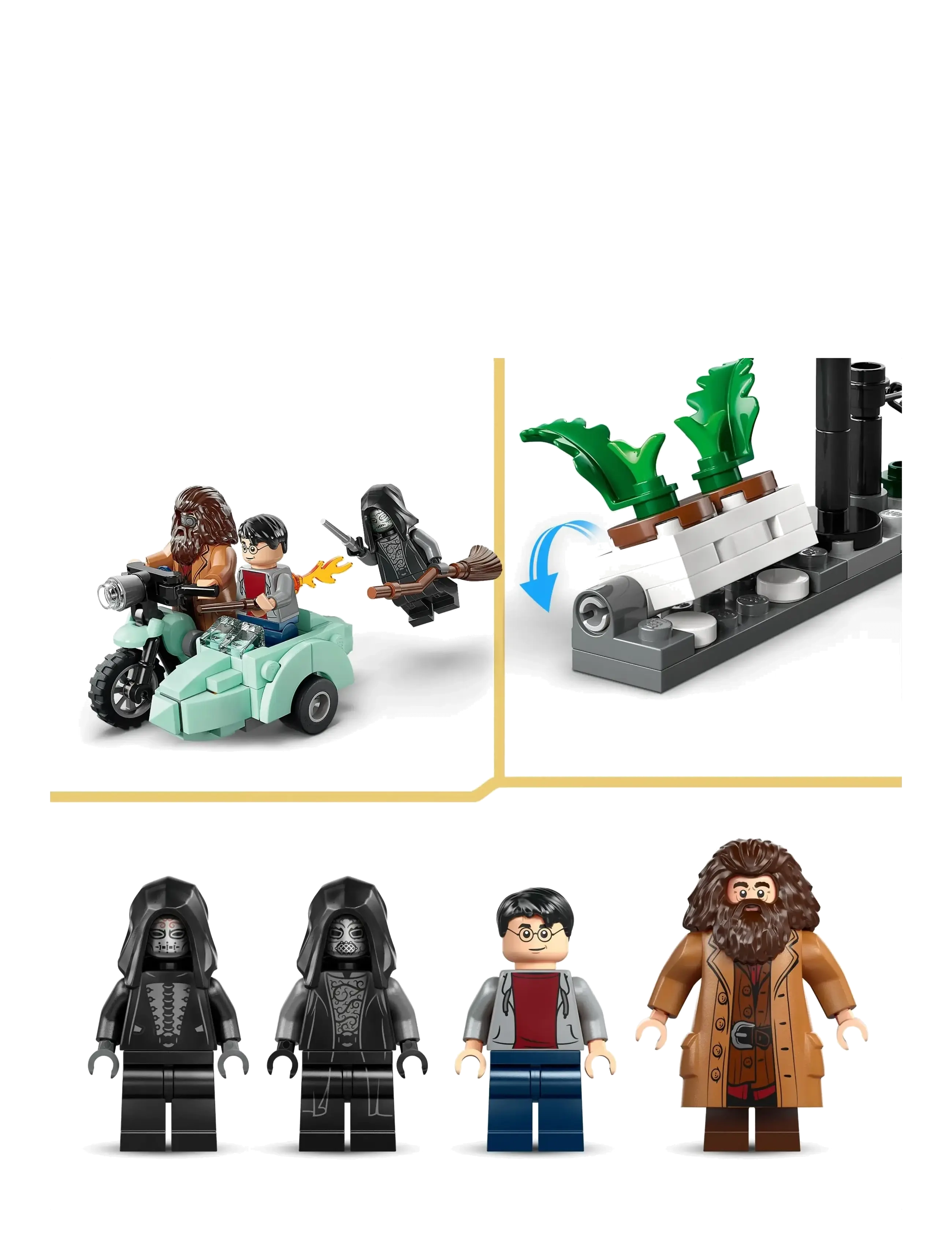 LEGO - Harry Hagrid™ & Harry’s Privet Drive Escape 76459 - lego harry potter™ - multi - 5