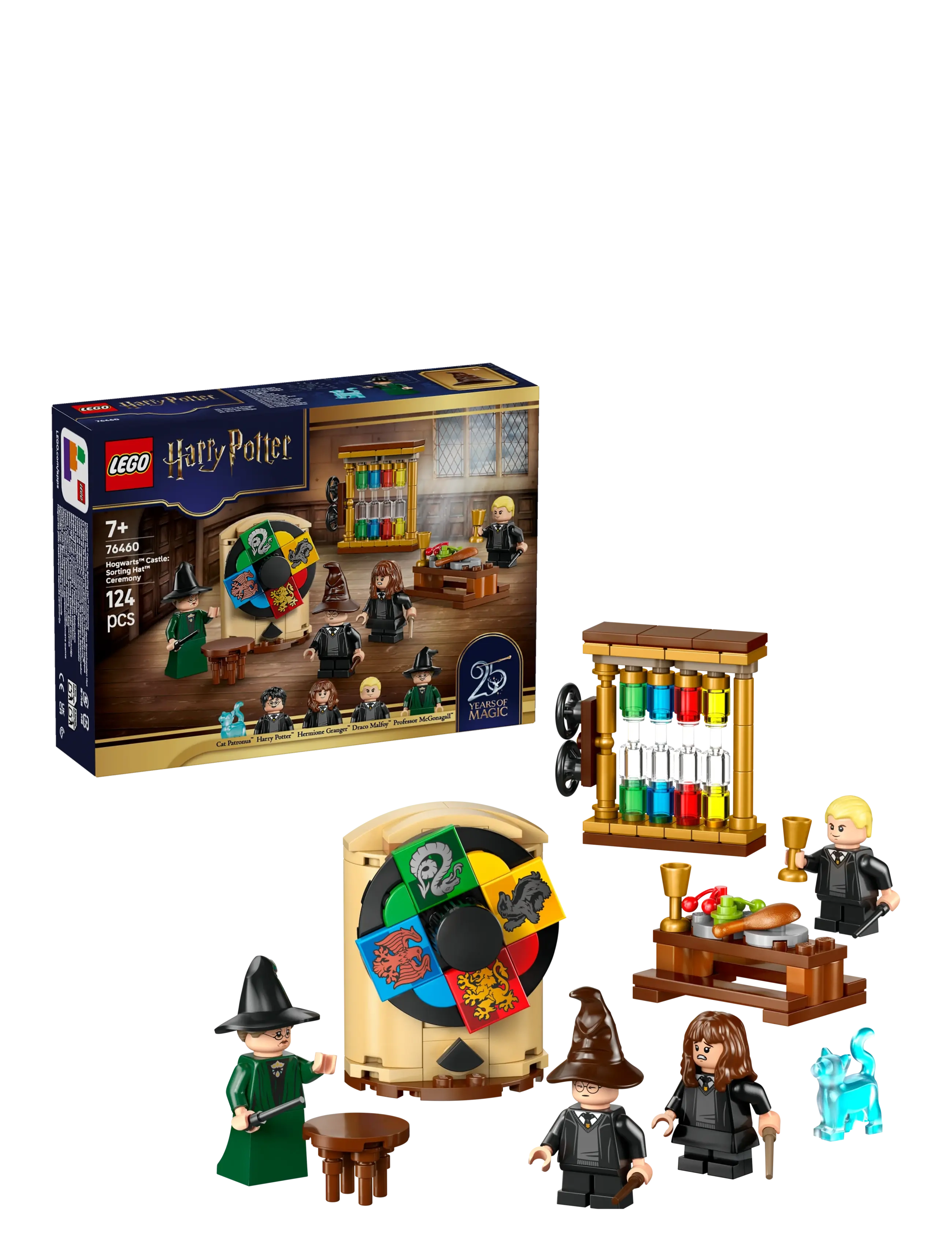LEGO Hogwarts -Slottet: Fordelingshat-Ceremoni 76460, One Size, Lego Spielzeug, Mehrfarbig/gemustert - harry Potter, Kinder