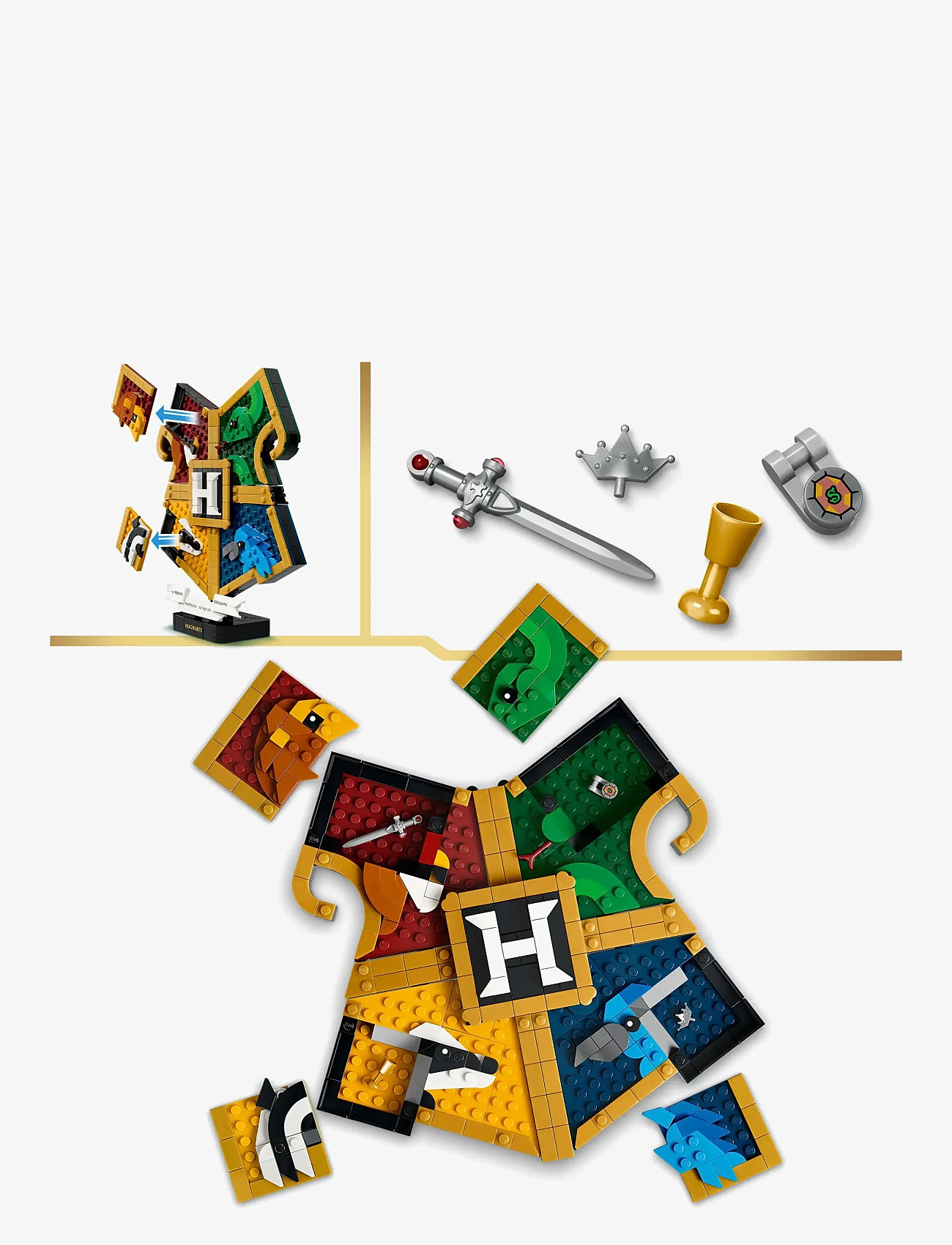 LEGO - Hogwarts™ House Crest 76462 - lego harry potter™ - multi - 4