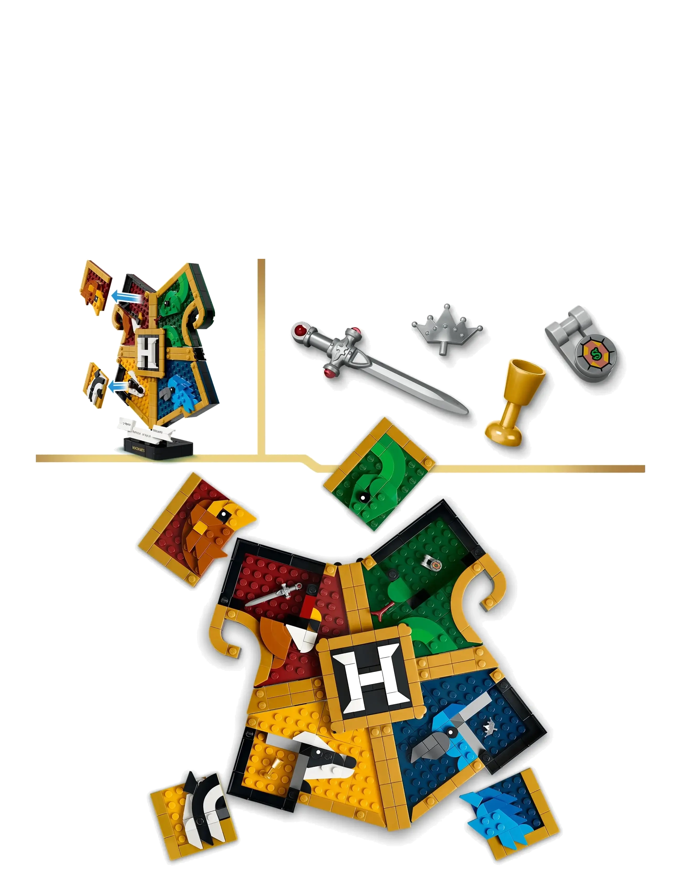 LEGO - Hogwarts™ House Crest 76462 - lego harry potter™ - multi - 4