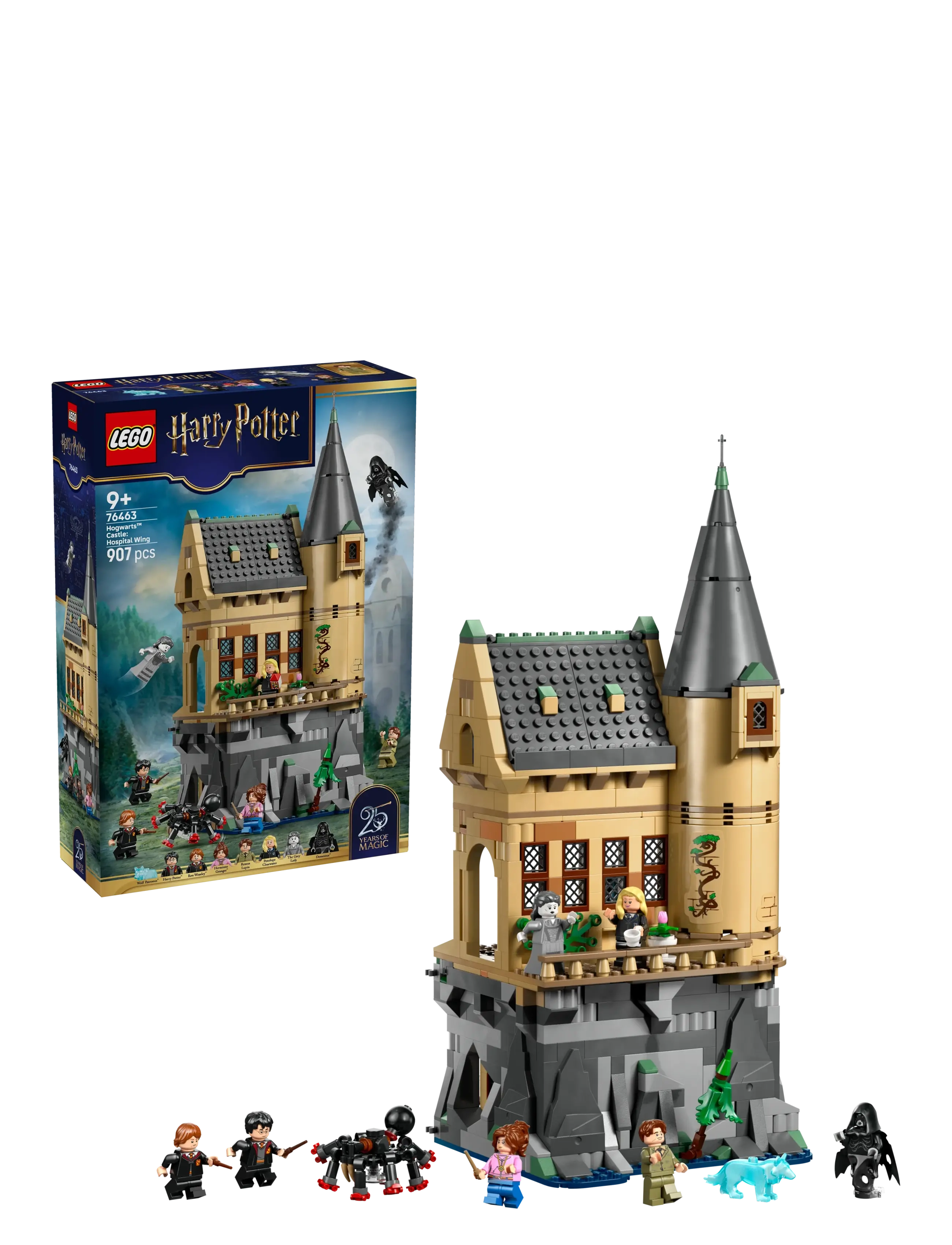 LEGO Hogwarts -Slottet: Hospitalsfløjen 76463, One Size, Lego Spielzeug, Beige - harry Potter, Kinder
