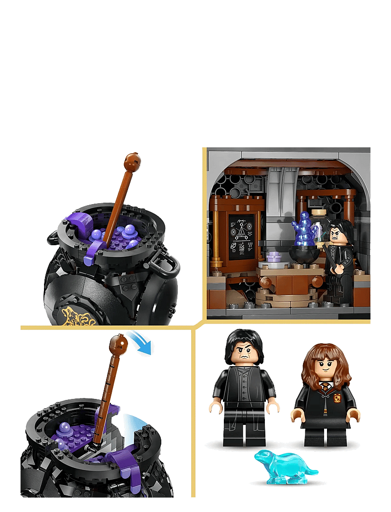 LEGO - Harry Cauldron: Secret Potions Classroom 76464 - lego harry potter™ - multi - 5