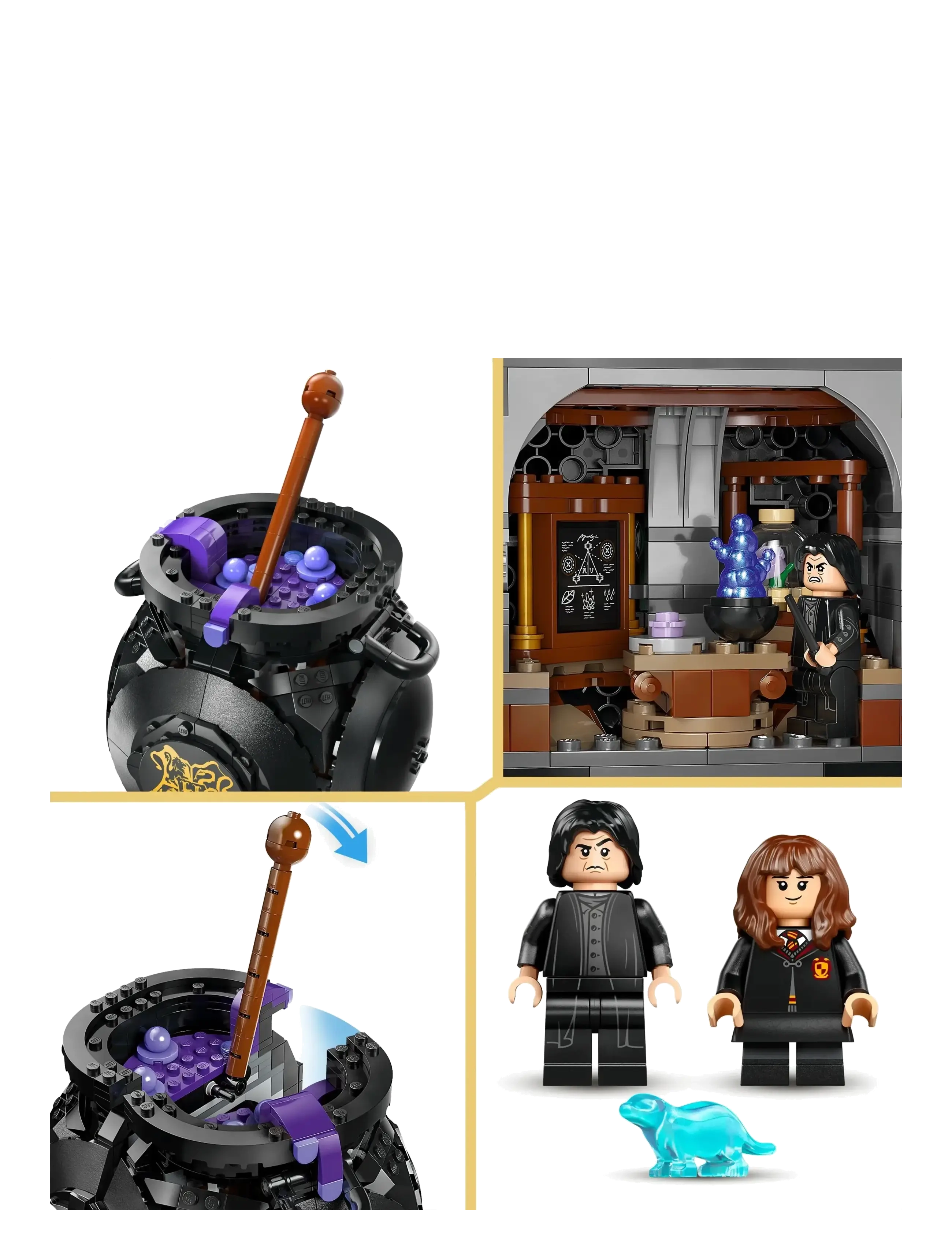 LEGO - Harry Cauldron: Secret Potions Classroom 76464 - lego harry potter™ - multi - 5